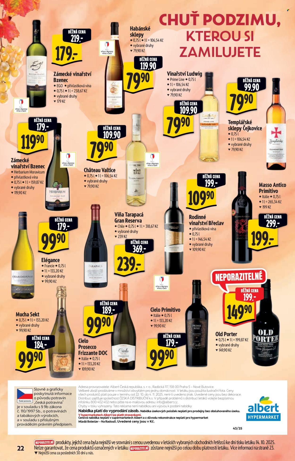 Leták Albert Hypermarket - 22.10.2025 - 4.11.2025. Strana 22