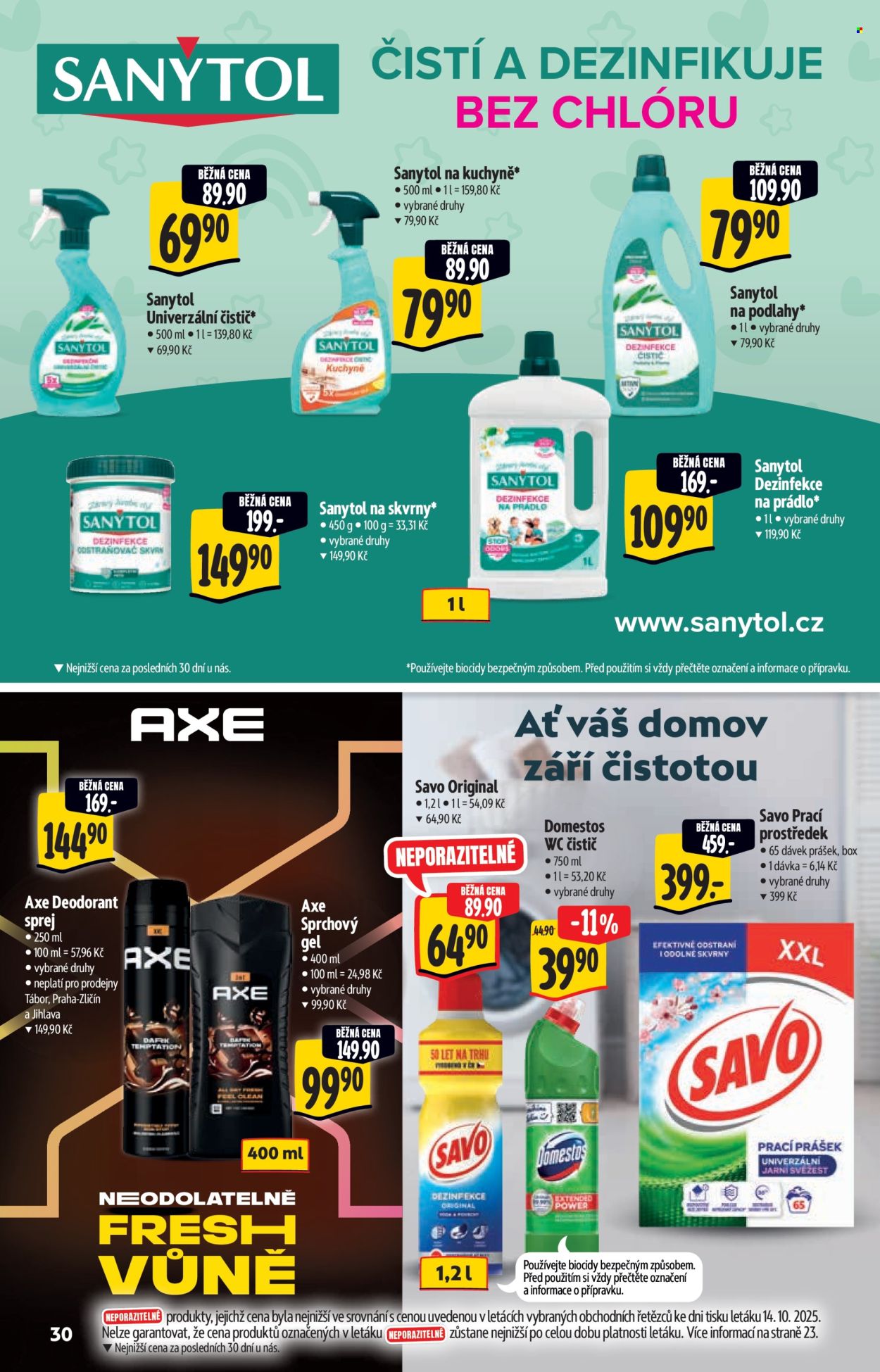 Leták Albert Hypermarket - 22.10.2025 - 4.11.2025. Strana 30