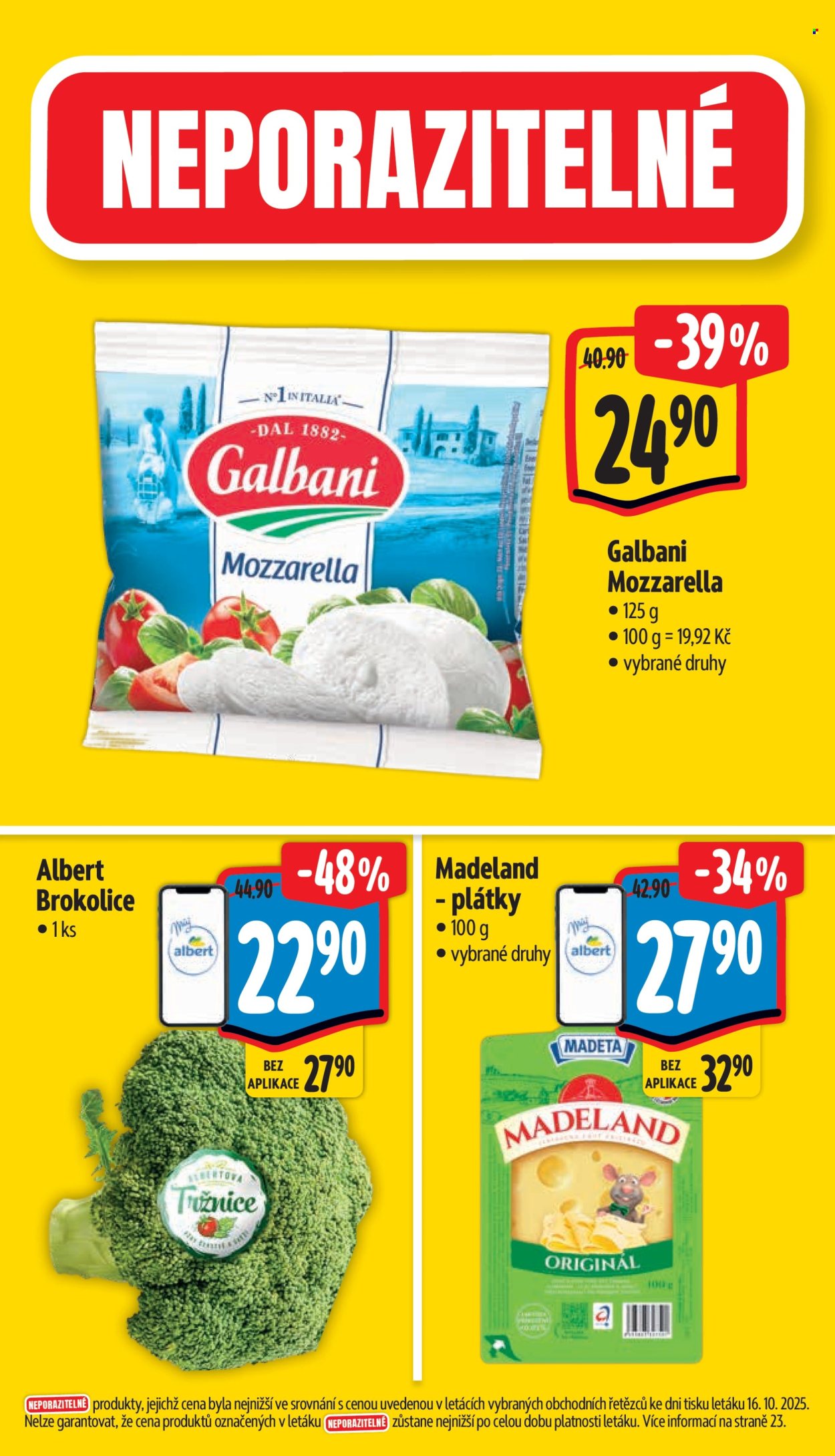 Leták Albert Supermarket - 22.10.2025 - 27.10.2025. Strana 3