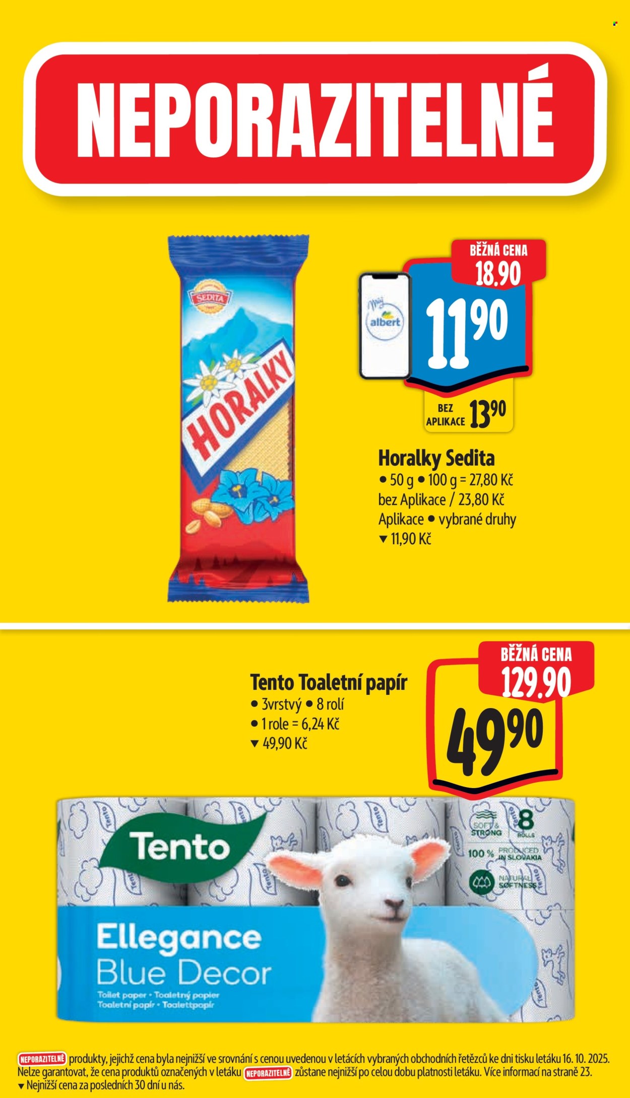 Leták Albert Supermarket - 22.10.2025 - 27.10.2025. Strana 4