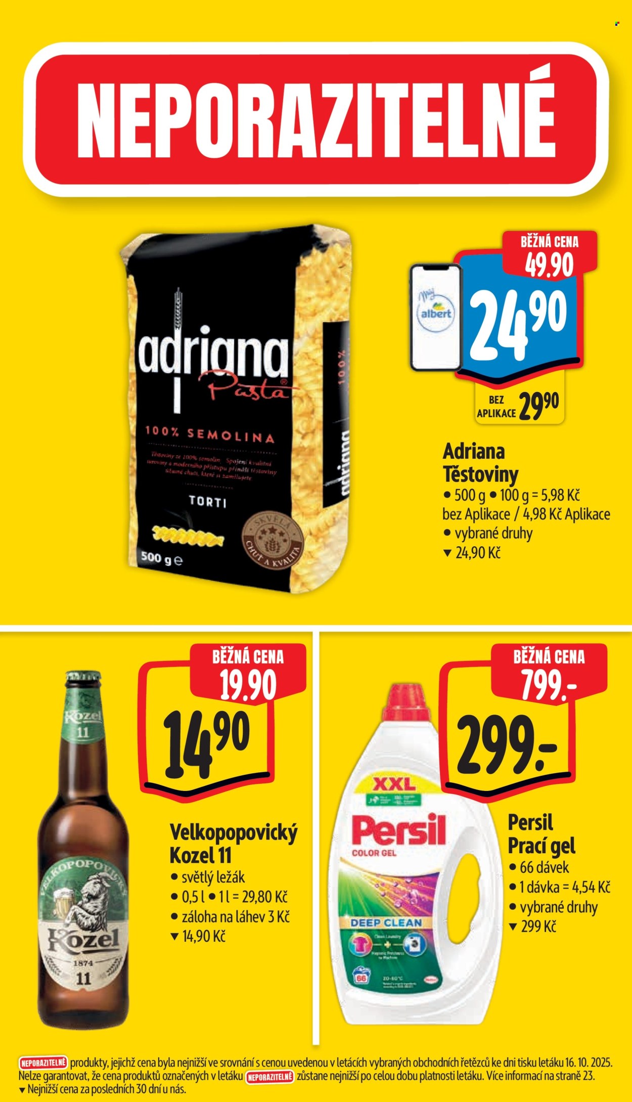 Leták Albert Supermarket - 22.10.2025 - 27.10.2025. Strana 5
