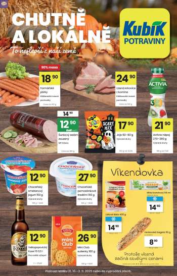 Leták Kubík - 21.10.2025 - 3.11.2025.