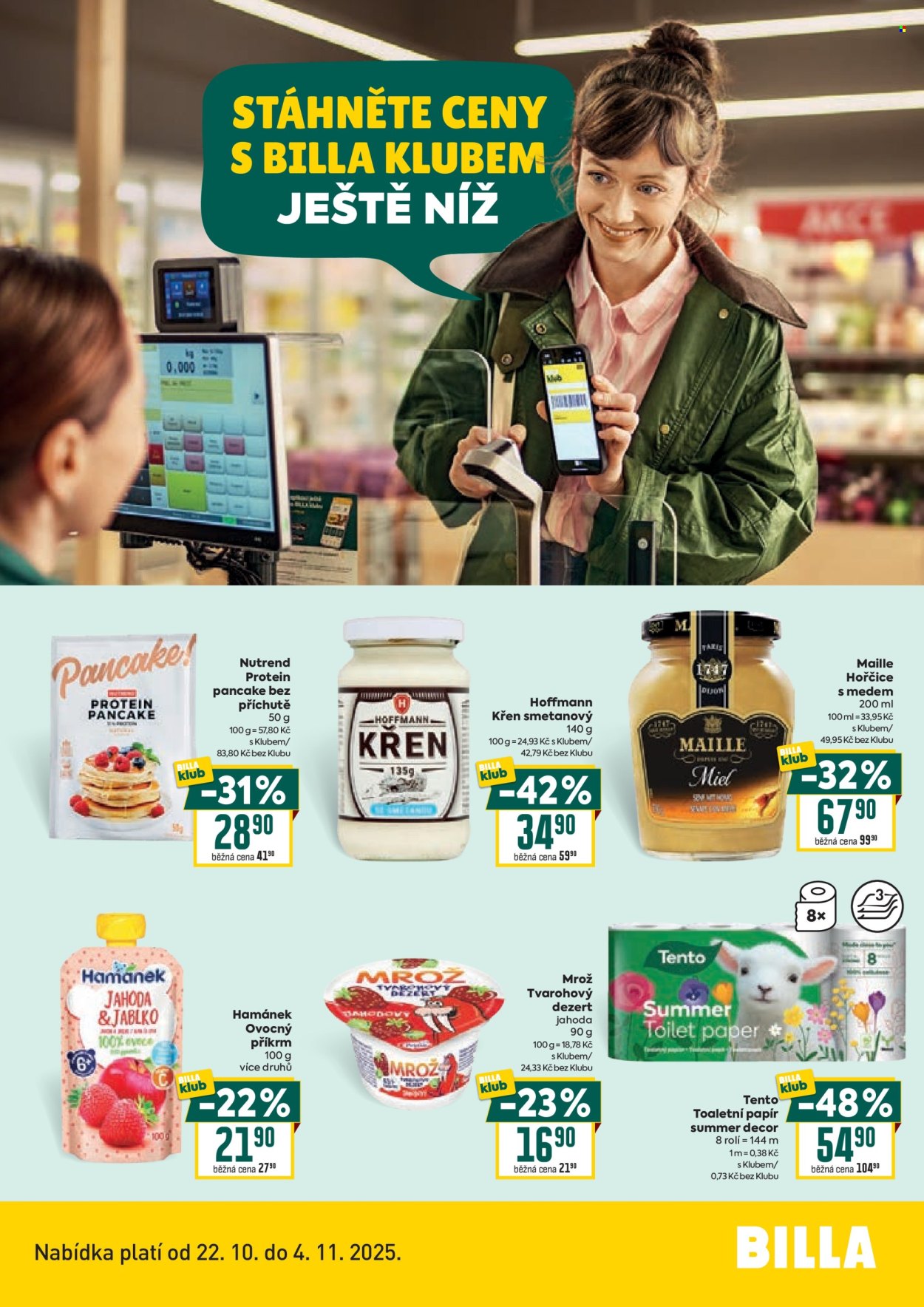 Leták BILLA - 22.10.2025 - 4.11.2025. Strana 2