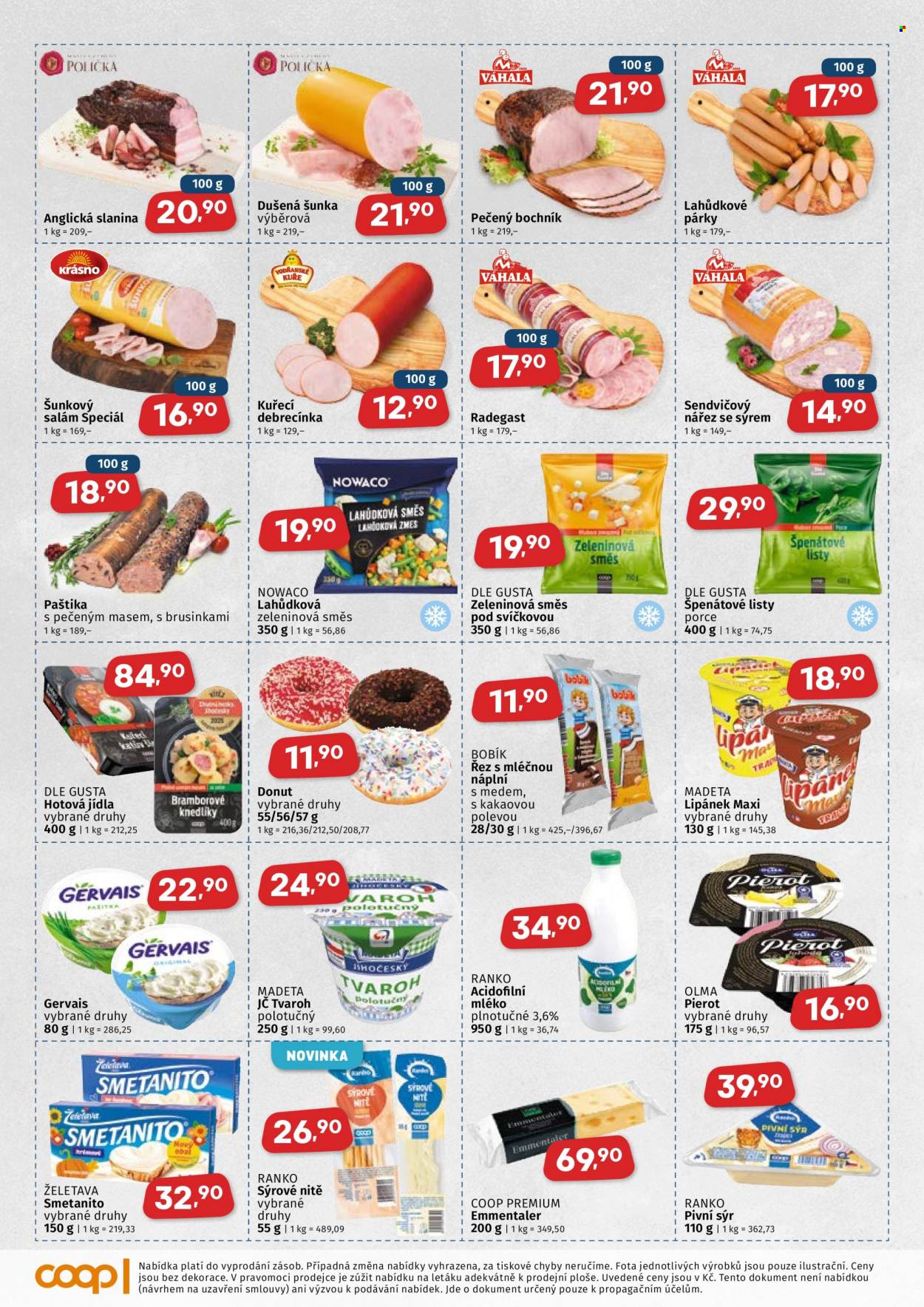 Leták coop JEDNOTA - 22.10.2025 - 4.11.2025. Strana 2