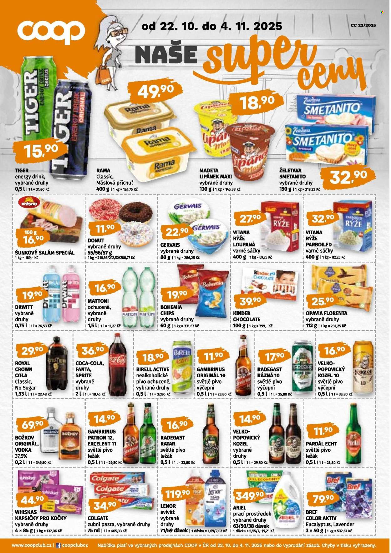 Leták coop JEDNOTA - 22.10.2025 - 4.11.2025. Strana 4
