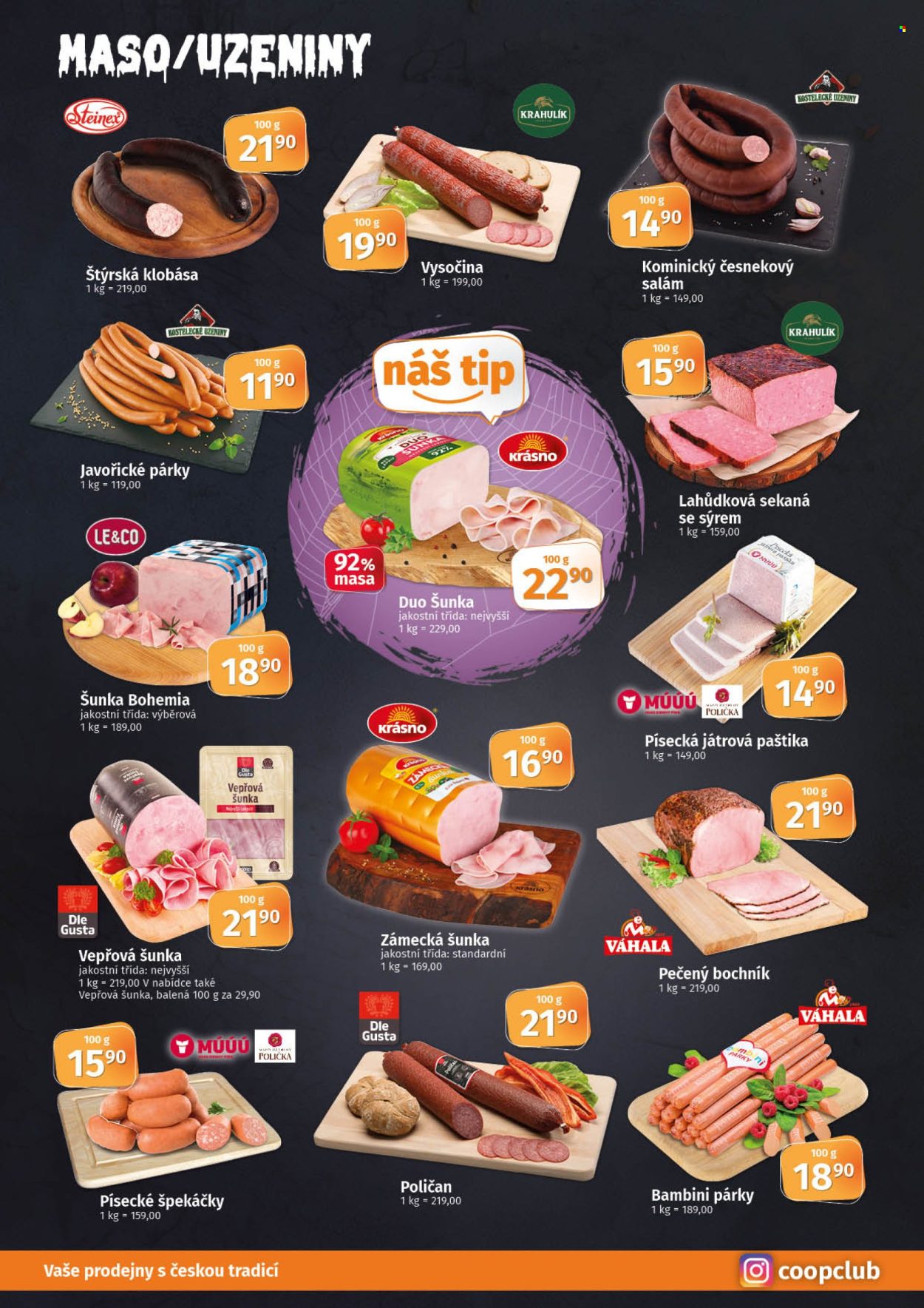 Leták coop TIP - 22.10.2025 - 4.11.2025. Strana 2