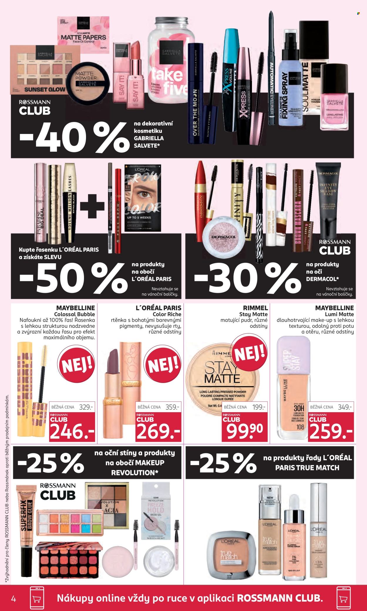 Leták ROSSMANN - 22.10.2025 - 4.11.2025. Strana 4