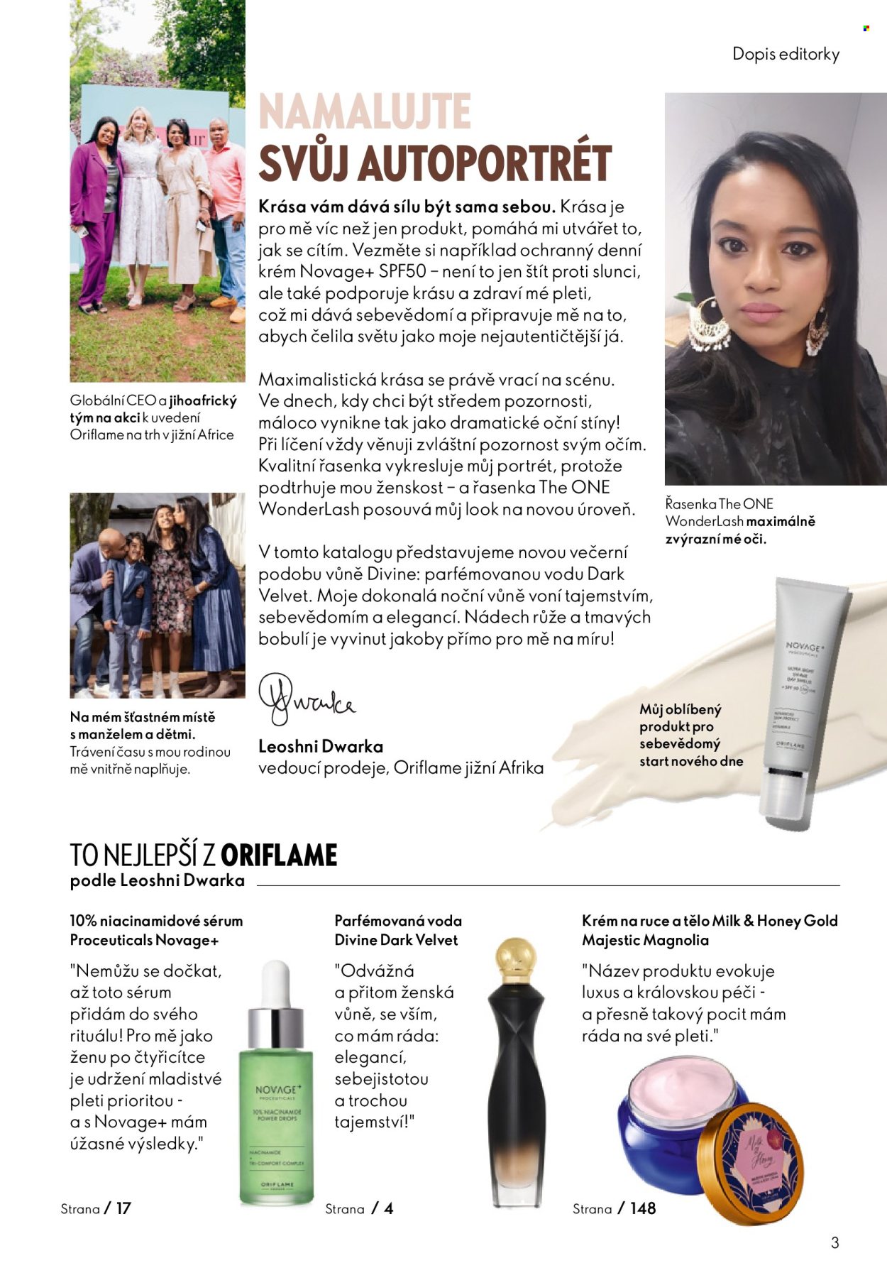 Leták ORIFLAME - 22.10.2025 - 11.11.2025. Strana 3