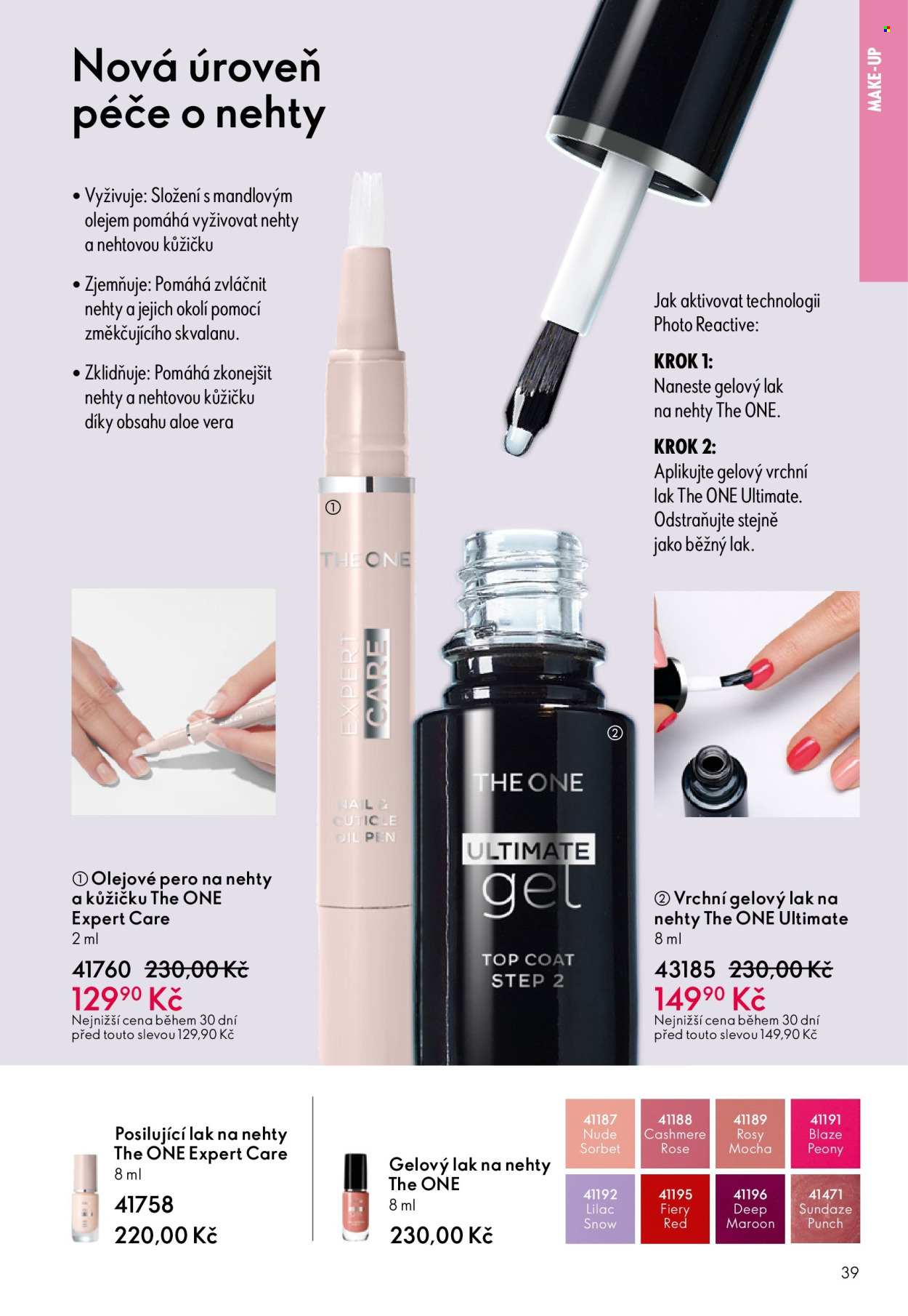 Leták ORIFLAME - 22.10.2025 - 11.11.2025. Strana 39