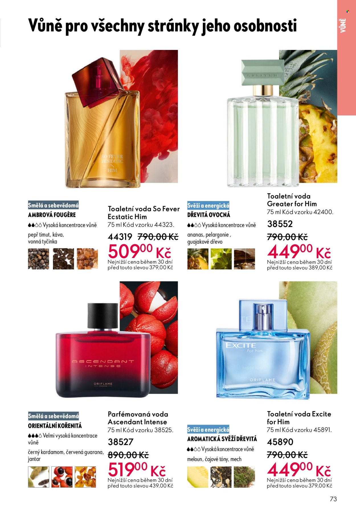 Leták ORIFLAME - 22.10.2025 - 11.11.2025. Strana 73
