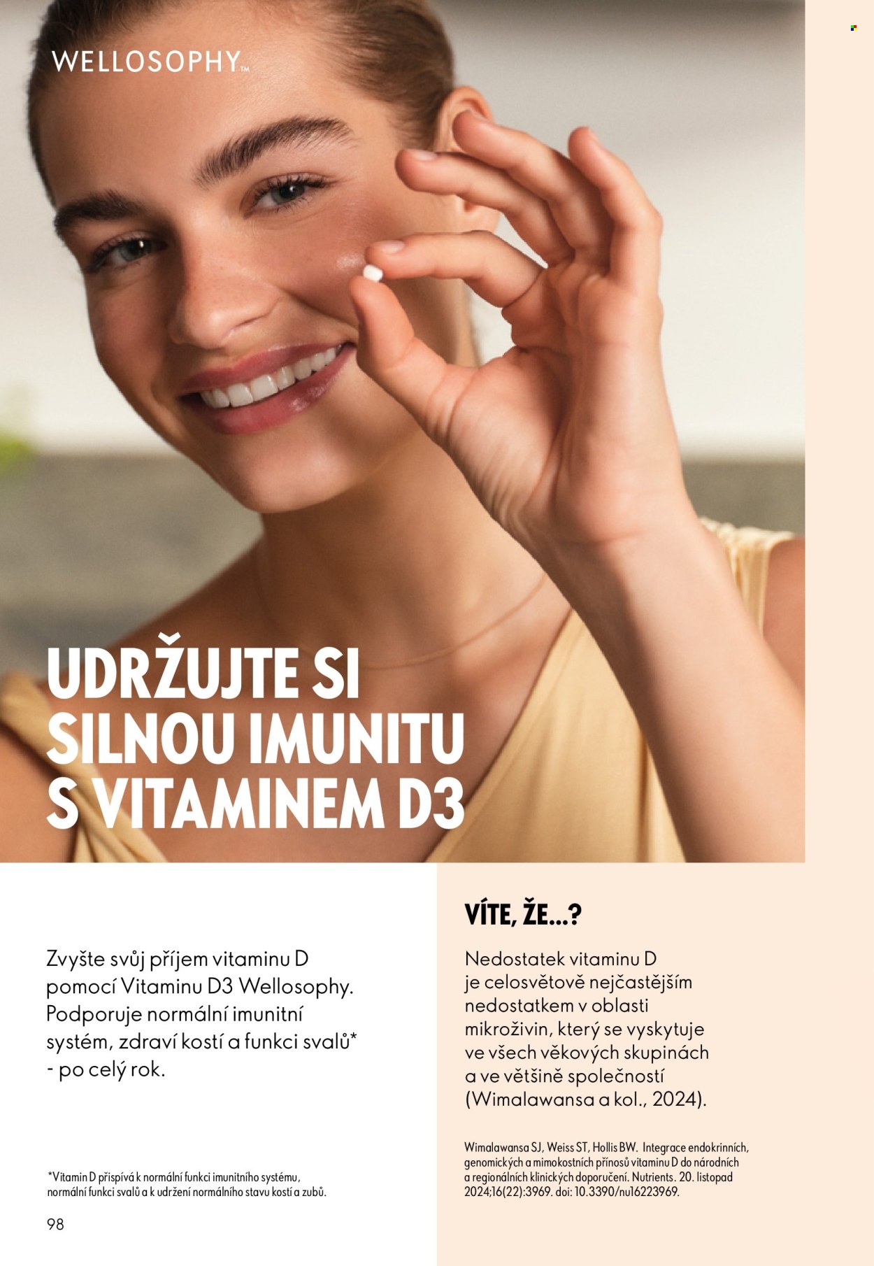 Leták ORIFLAME - 22.10.2025 - 11.11.2025. Strana 98
