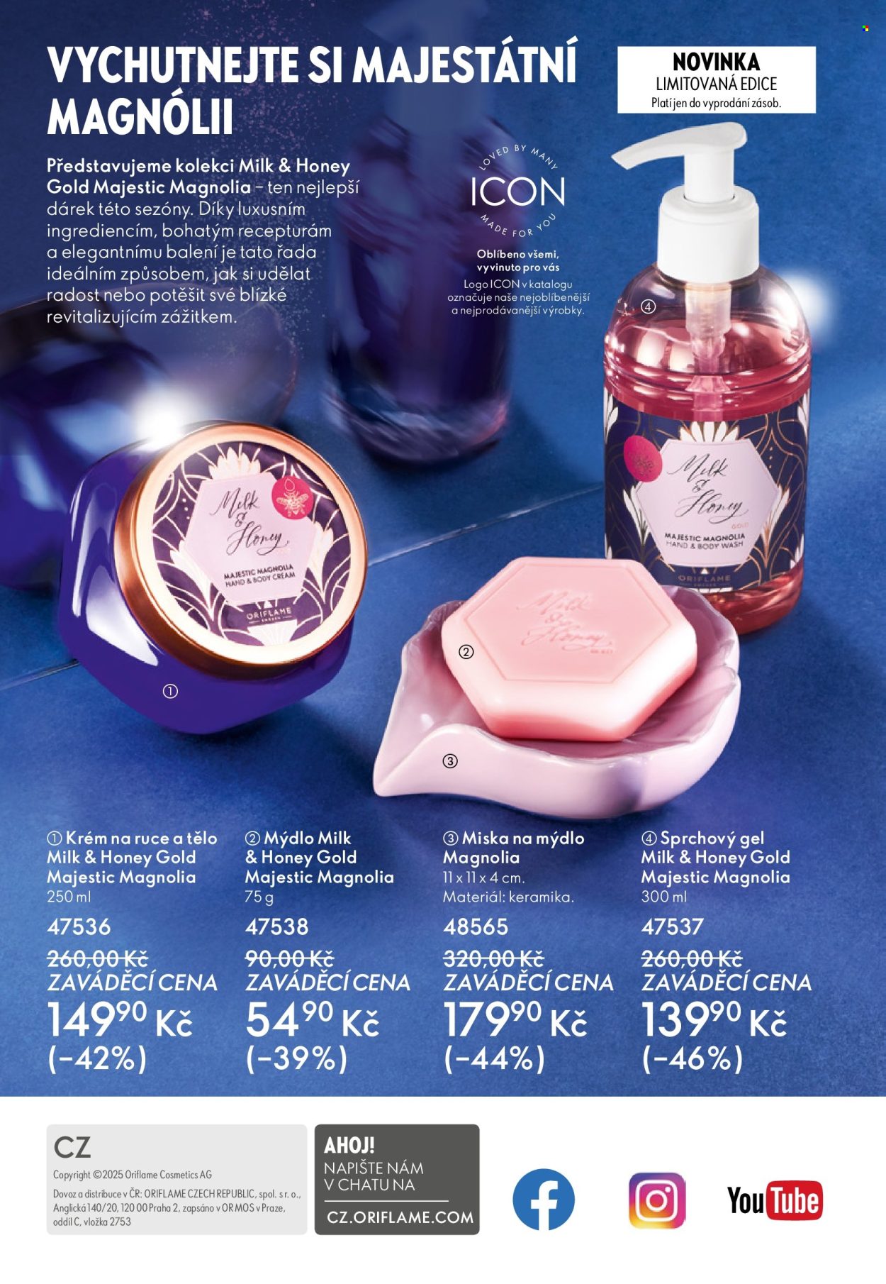 Leták ORIFLAME - 22.10.2025 - 11.11.2025. Strana 148
