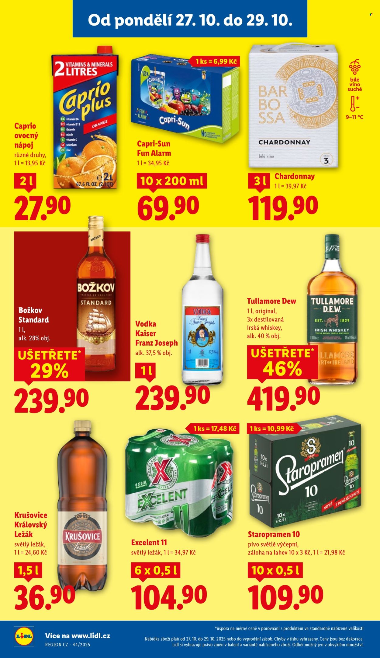 Leták Lidl - 27.10.2025 - 29.10.2025. Strana 16