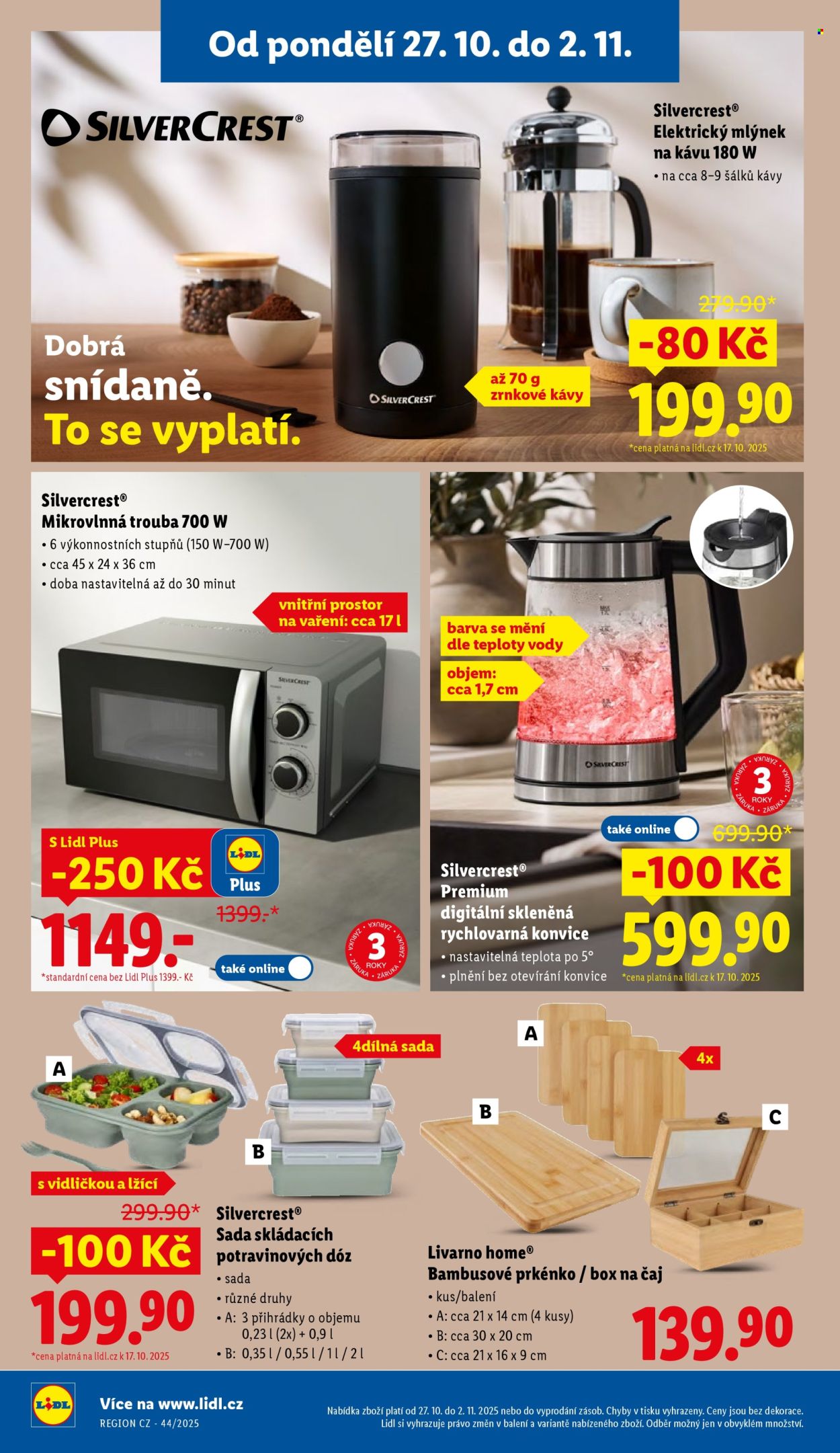 Leták Lidl - 27.10.2025 - 29.10.2025. Strana 46