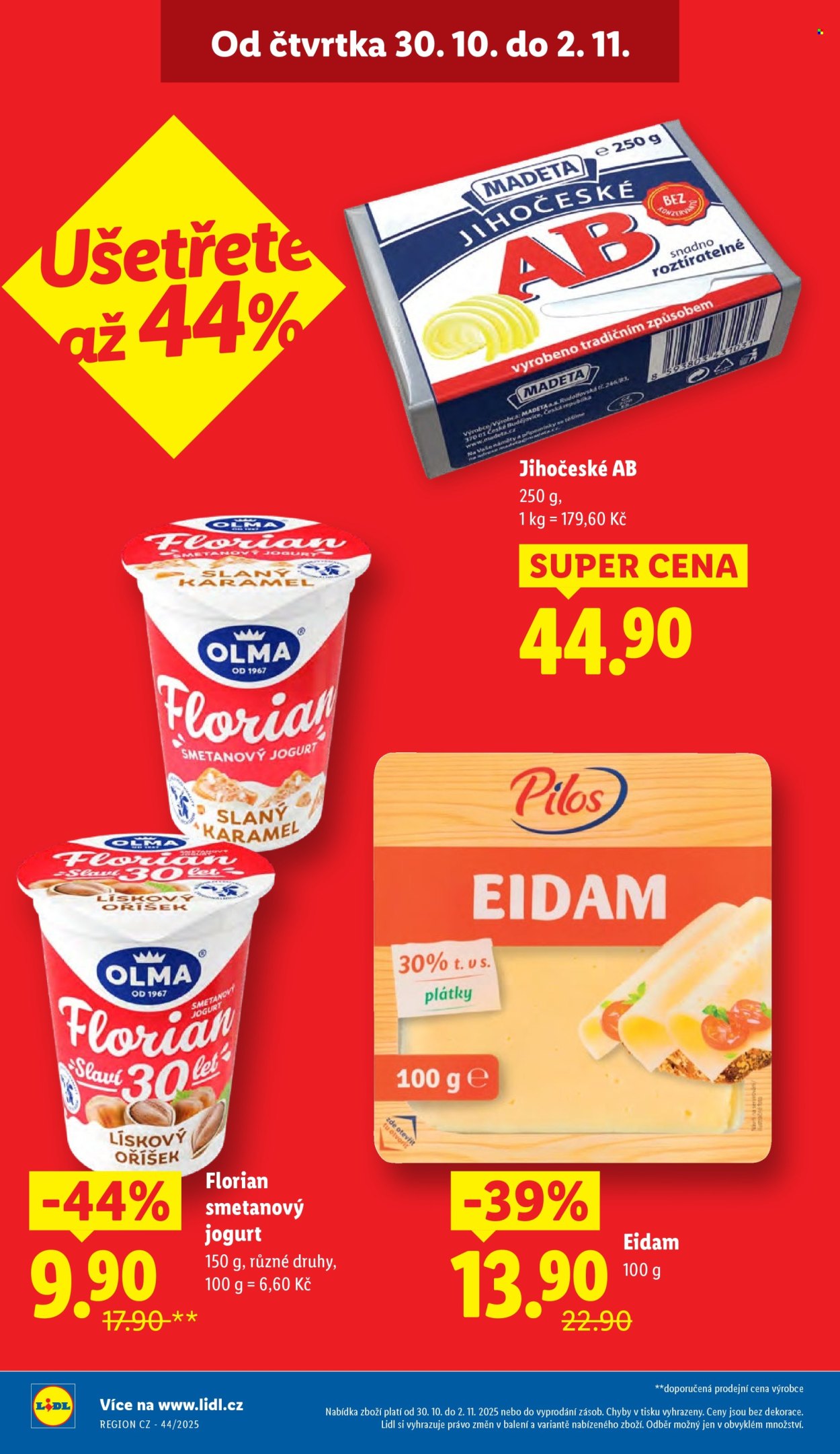 Leták Lidl - 30.10.2025 - 2.11.2025. Strana 2