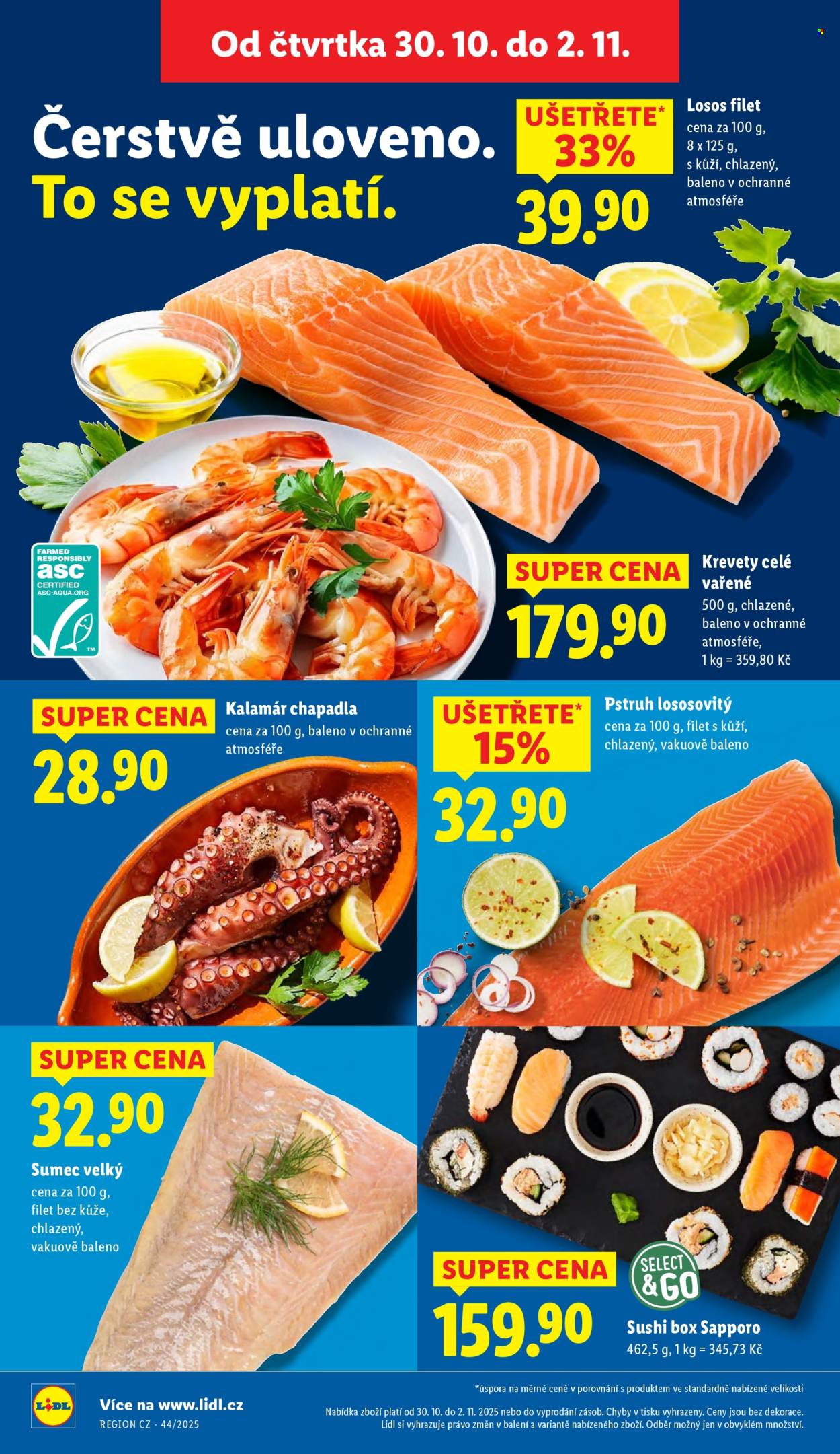 Leták Lidl - 30.10.2025 - 2.11.2025. Strana 8