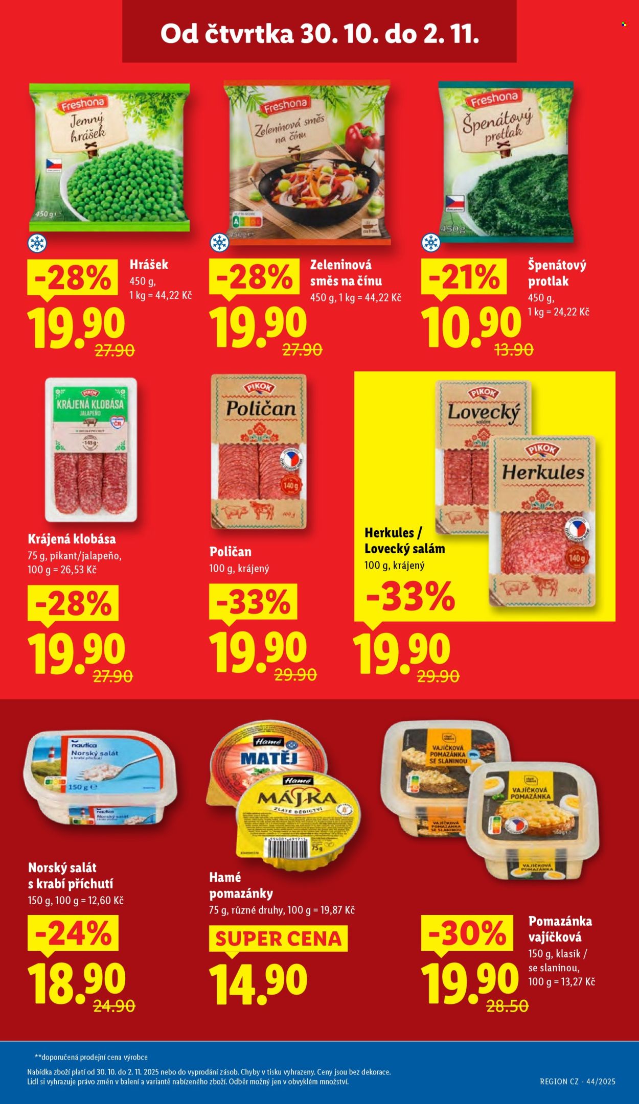 Leták Lidl - 30.10.2025 - 2.11.2025. Strana 17
