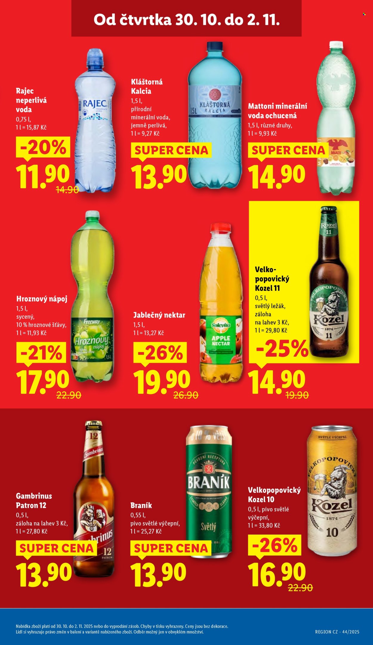 Leták Lidl - 30.10.2025 - 2.11.2025. Strana 19