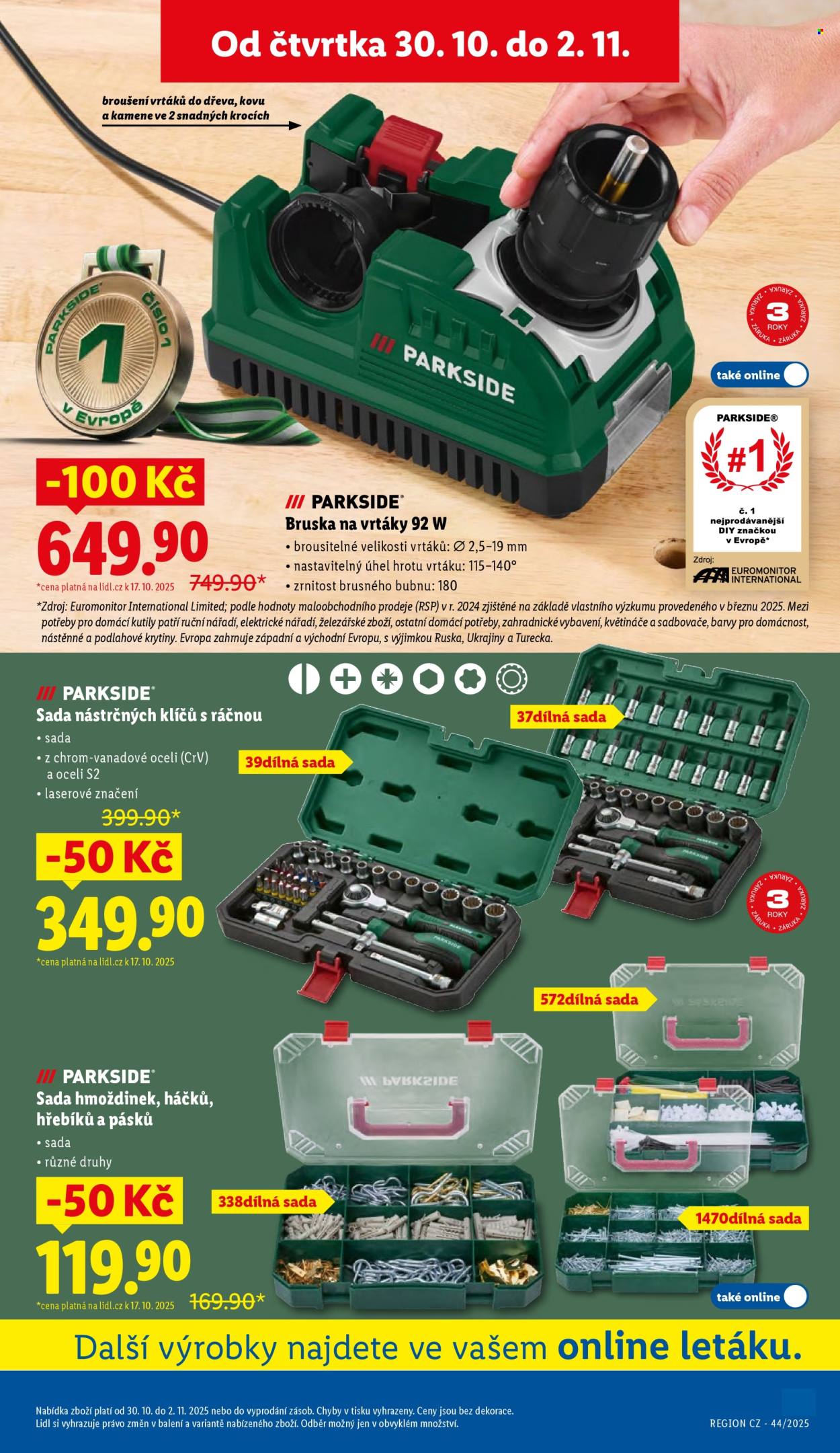 Leták Lidl - 30.10.2025 - 2.11.2025. Strana 33