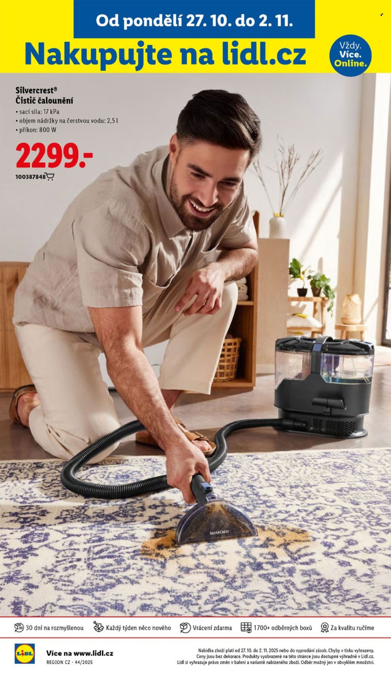 Leták Lidl - 27.10.2025 - 2.11.2025. Strana 18