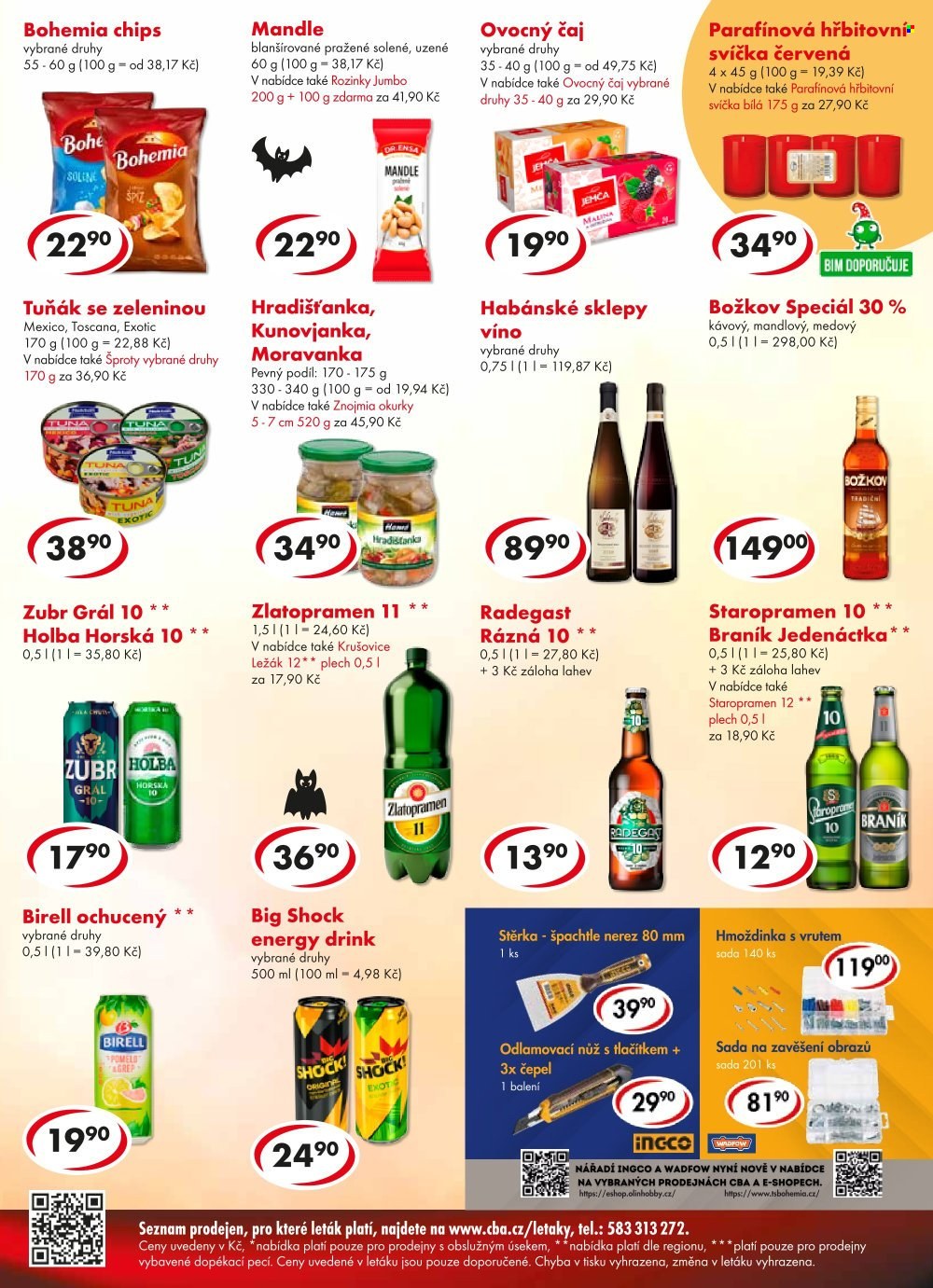 Leták CBA Premium - 29.10.2025 - 4.11.2025. Strana 4