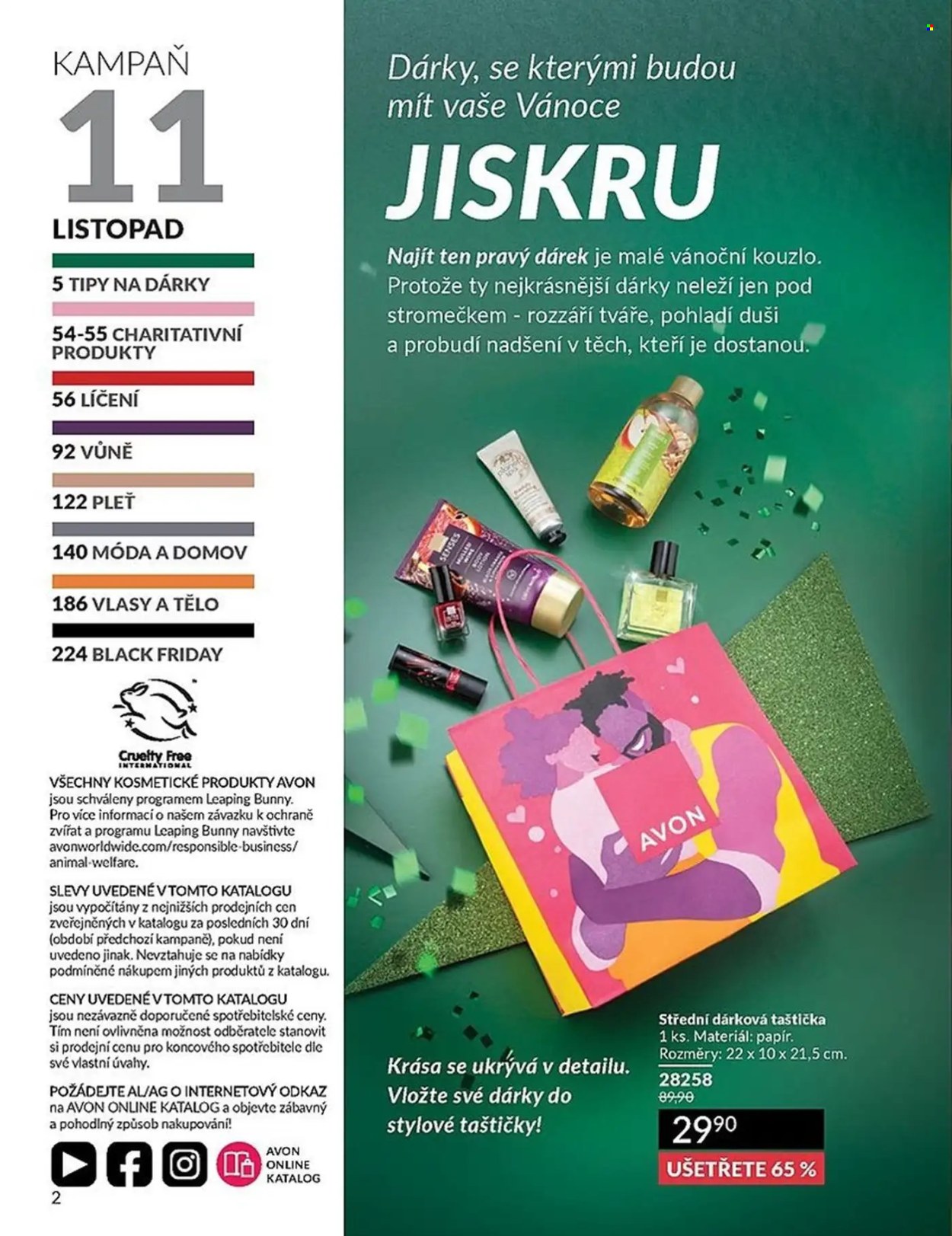 Leták AVON - 1.11.2025 - 30.11.2025. Strana 2