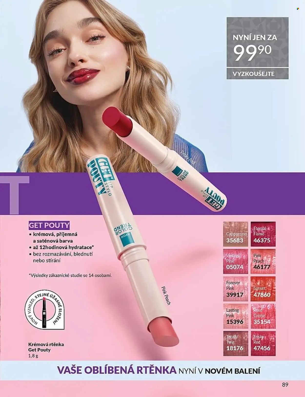 Leták AVON - 1.11.2025 - 30.11.2025. Strana 89