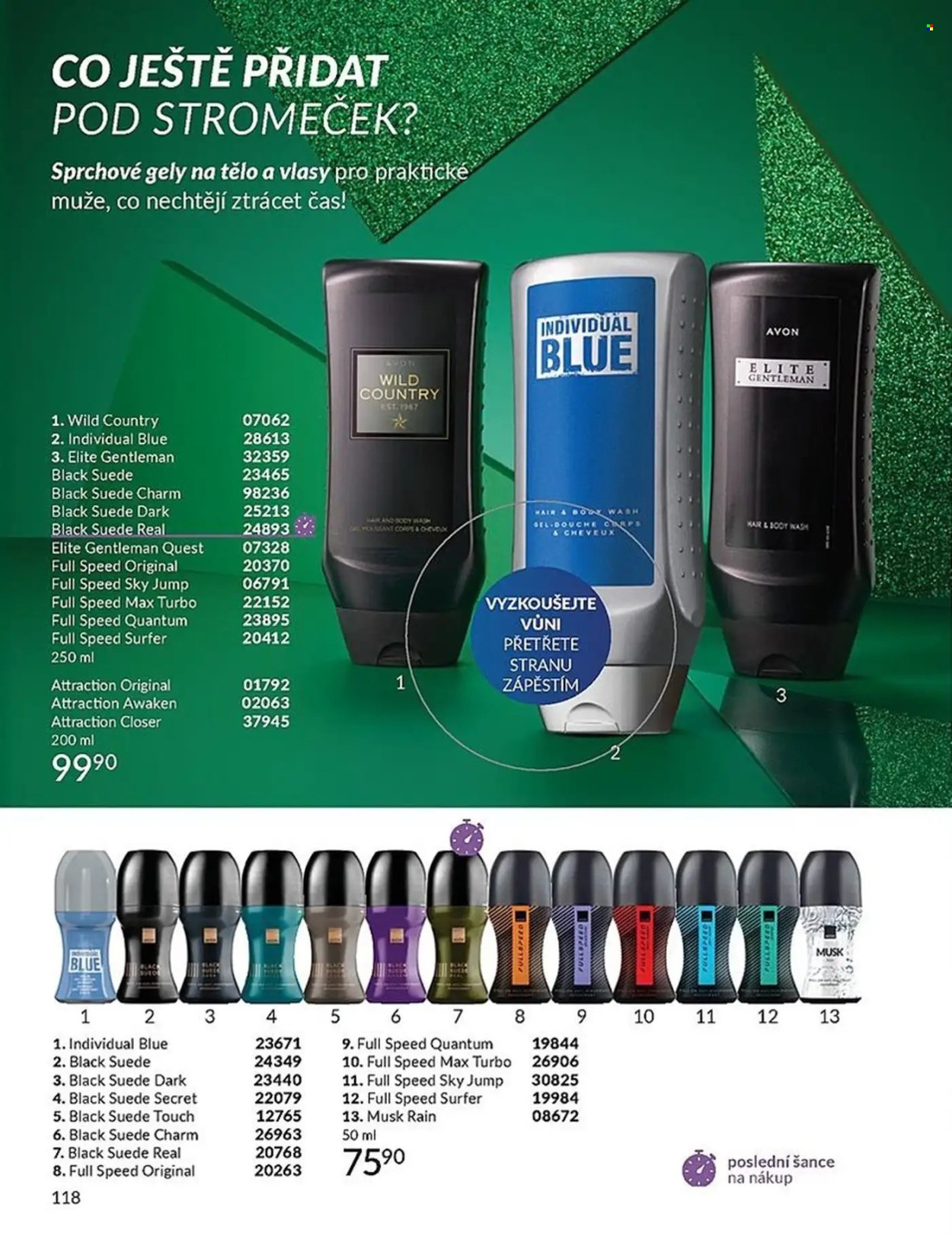 Leták AVON - 1.11.2025 - 30.11.2025. Strana 118