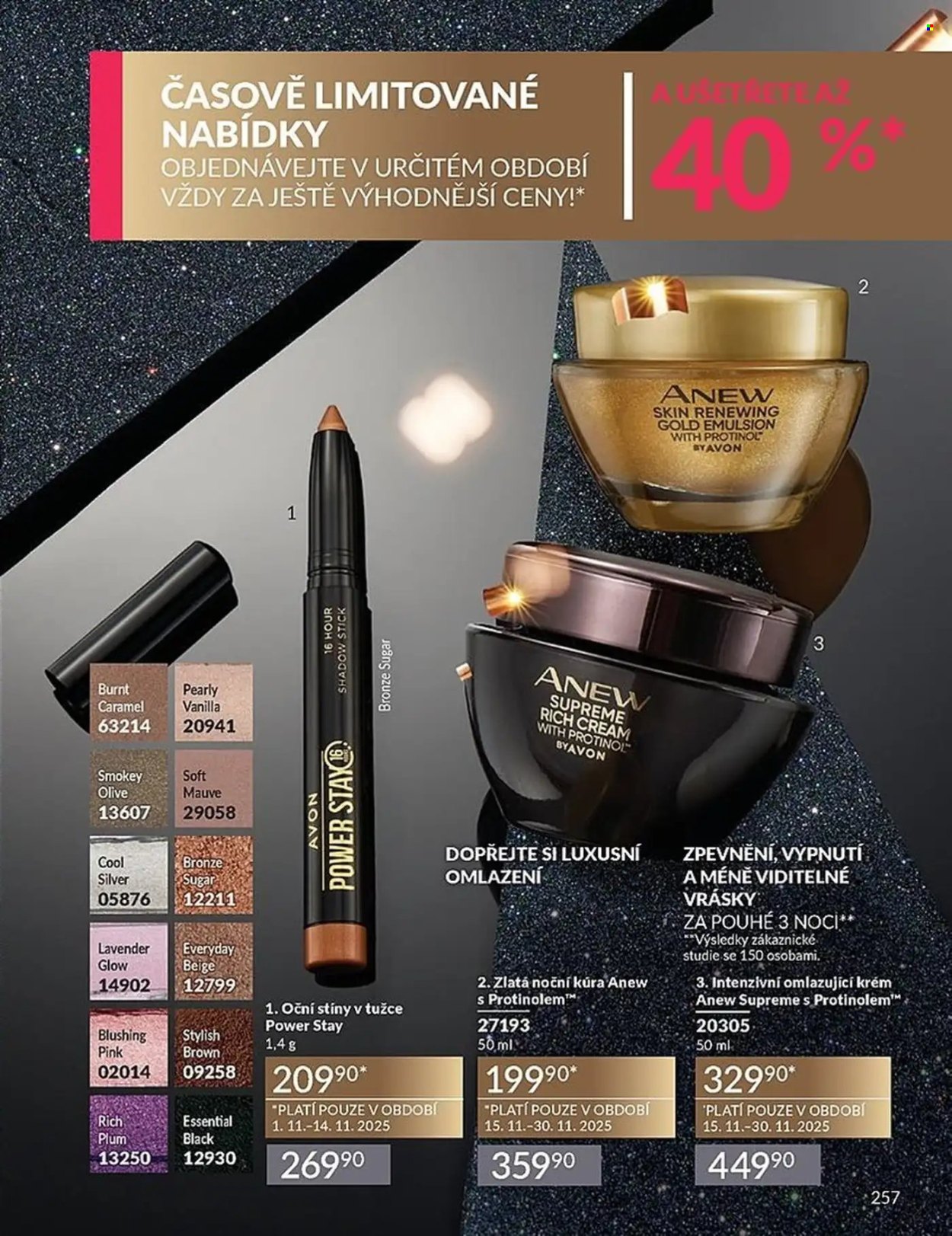 Leták AVON - 1.11.2025 - 30.11.2025. Strana 257