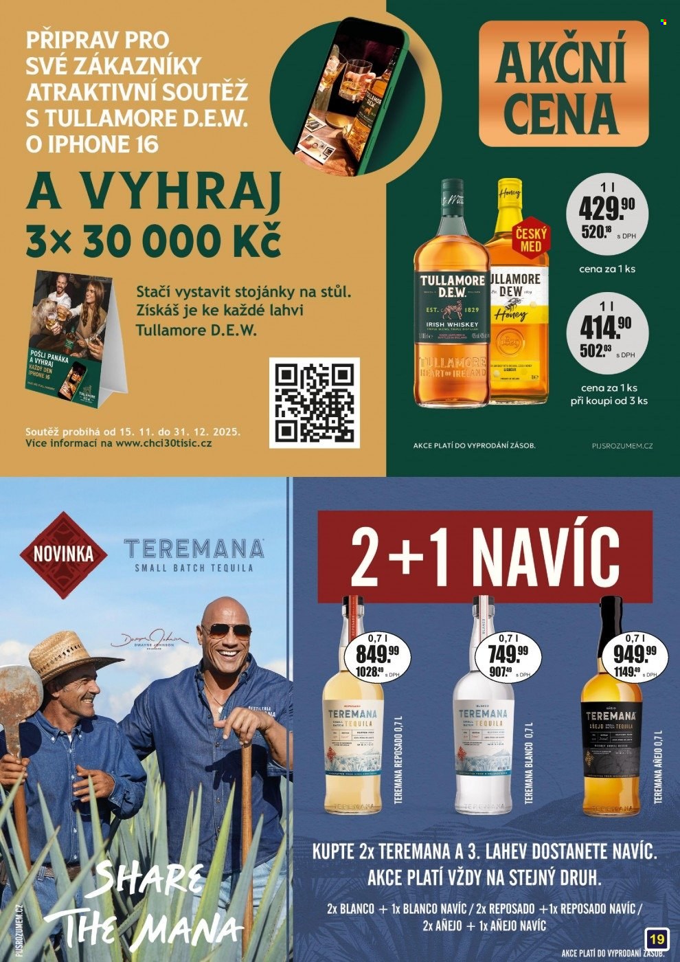 Leták Adam velkoobchod Šternberk - 1.11.2025 - 30.11.2025. Strana 19