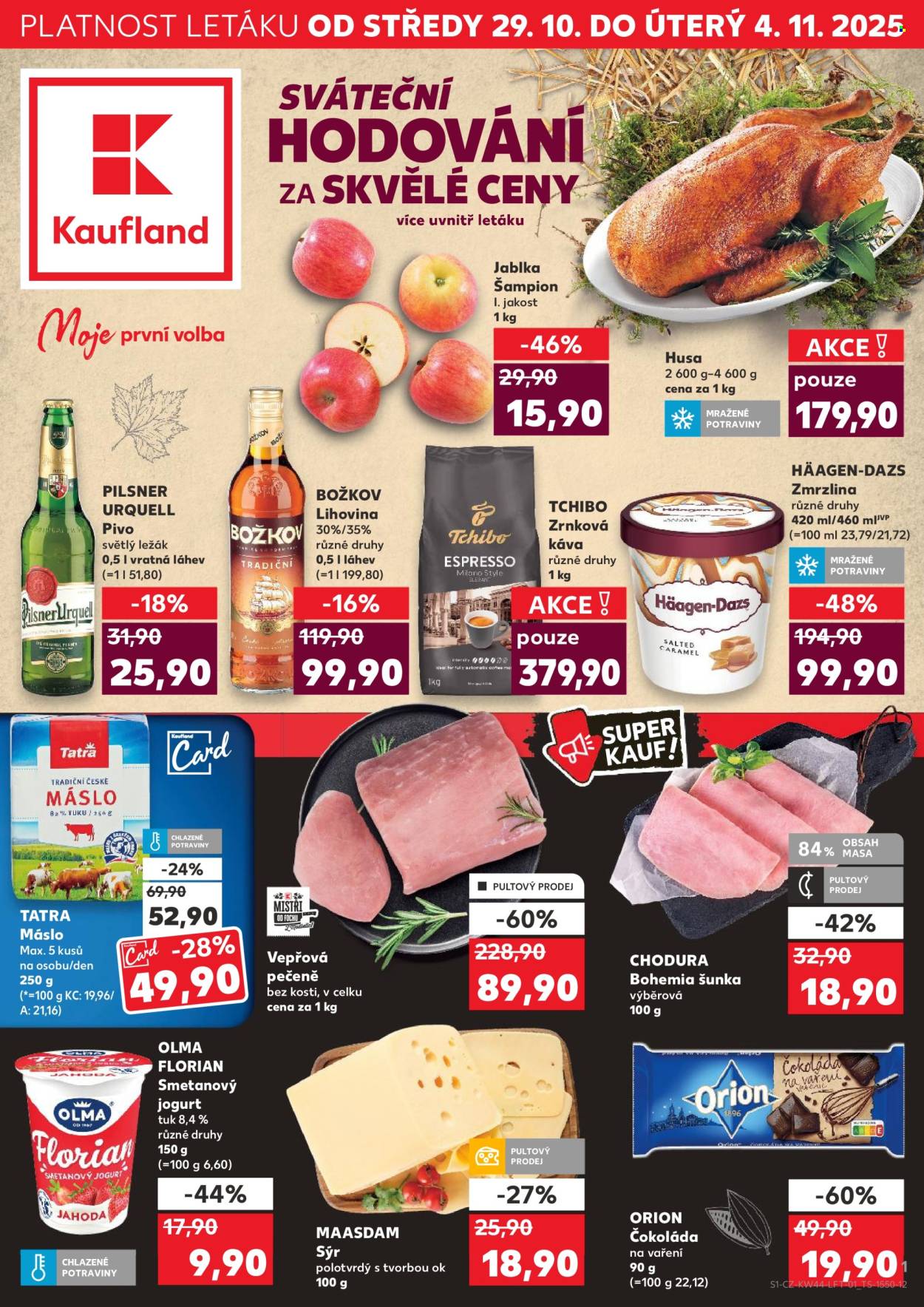 Leták Kaufland - 29.10.2025 - 4.11.2025. Strana 1