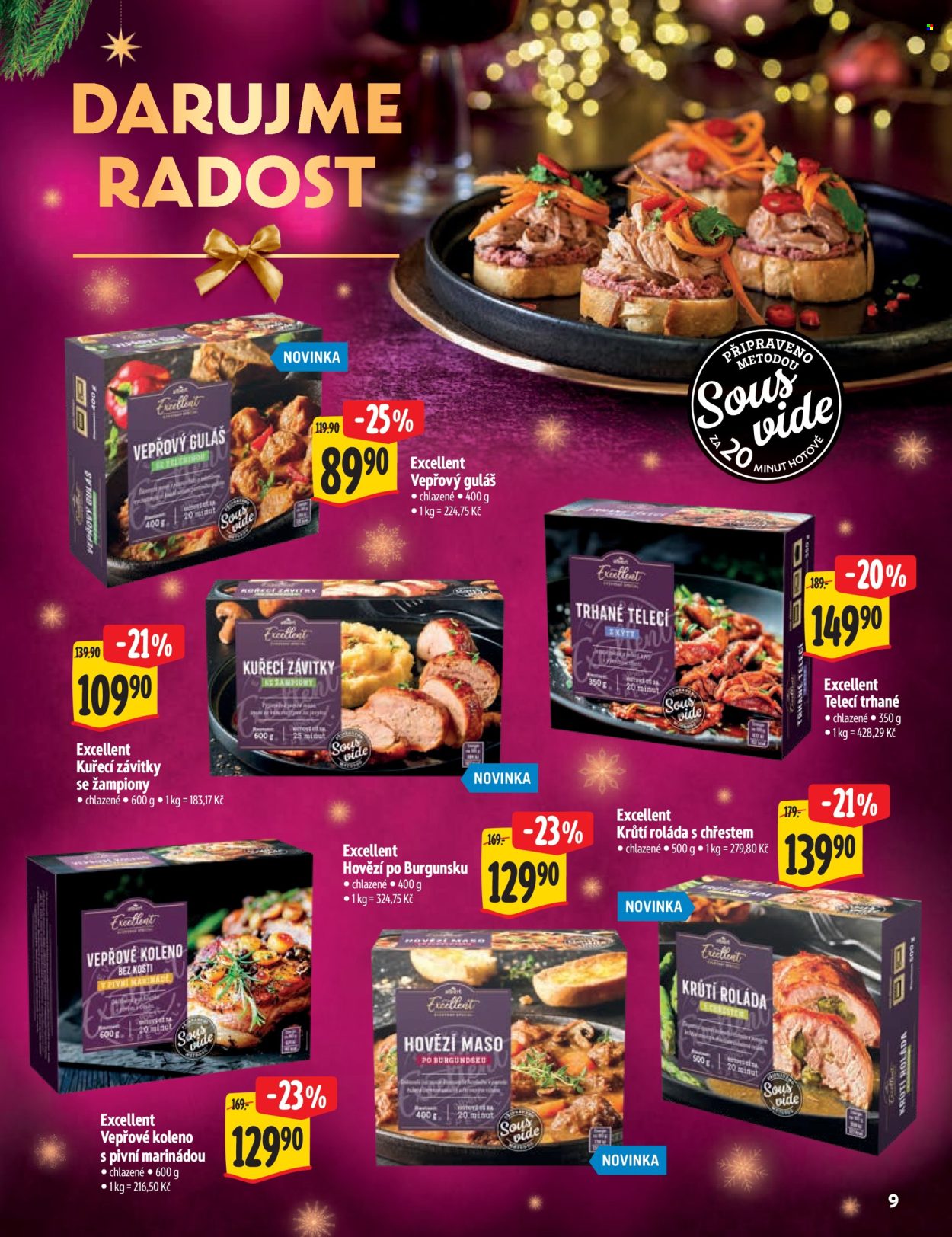 Leták Albert Hypermarket - 29.10.2025 - 18.11.2025. Strana 9