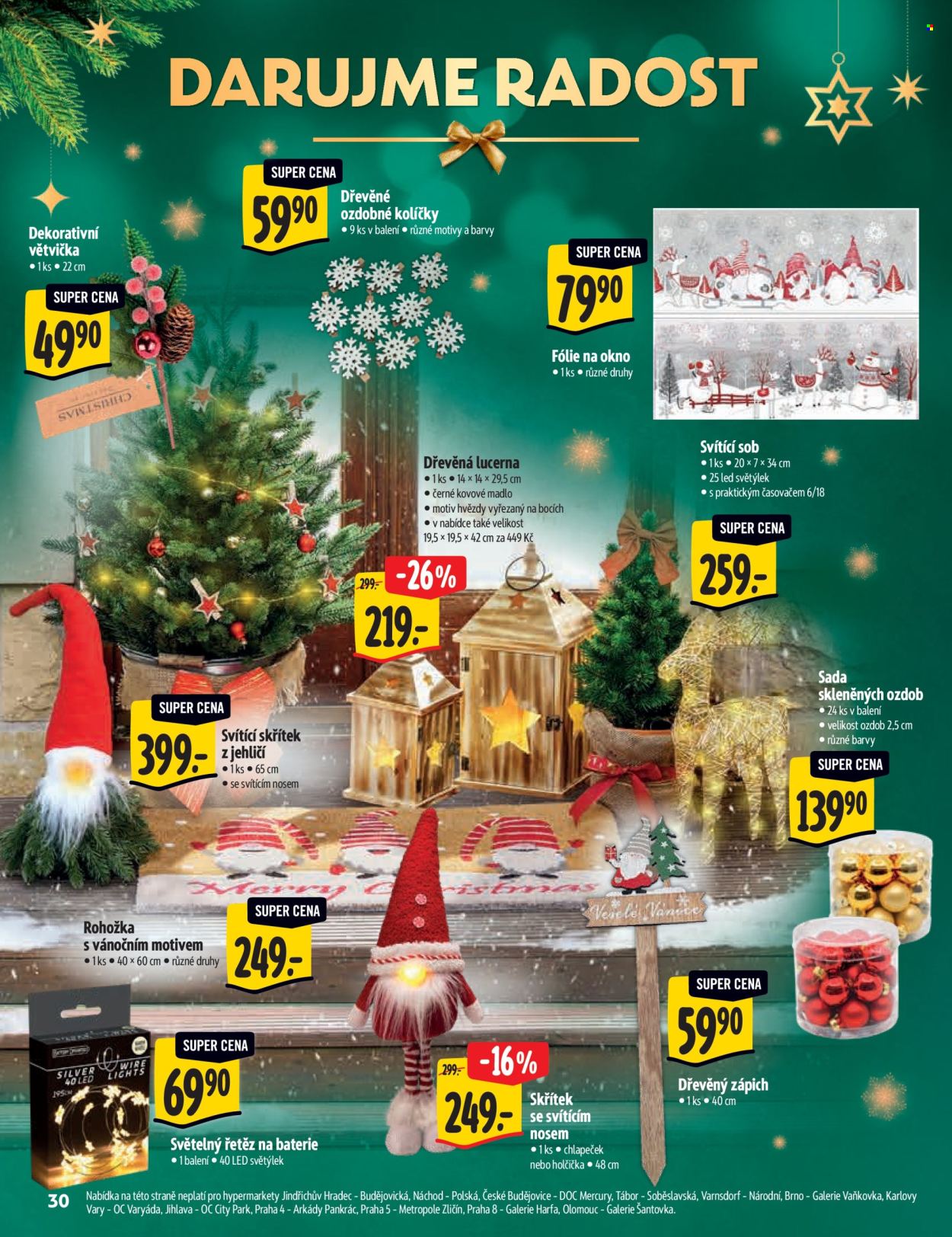 Leták Albert Hypermarket - 29.10.2025 - 18.11.2025. Strana 30