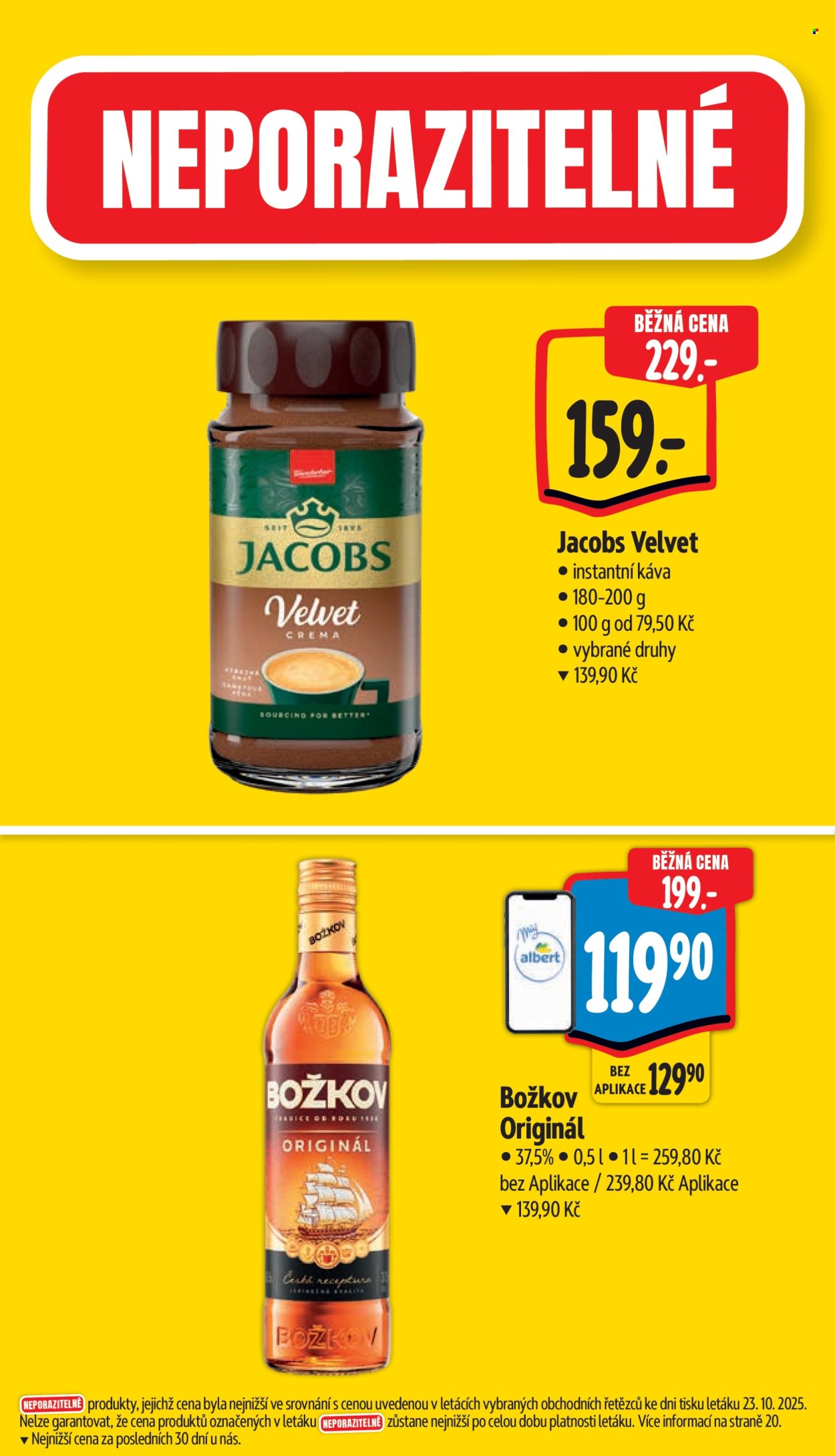 Leták Albert Supermarket - 29.10.2025 - 4.11.2025. Strana 4