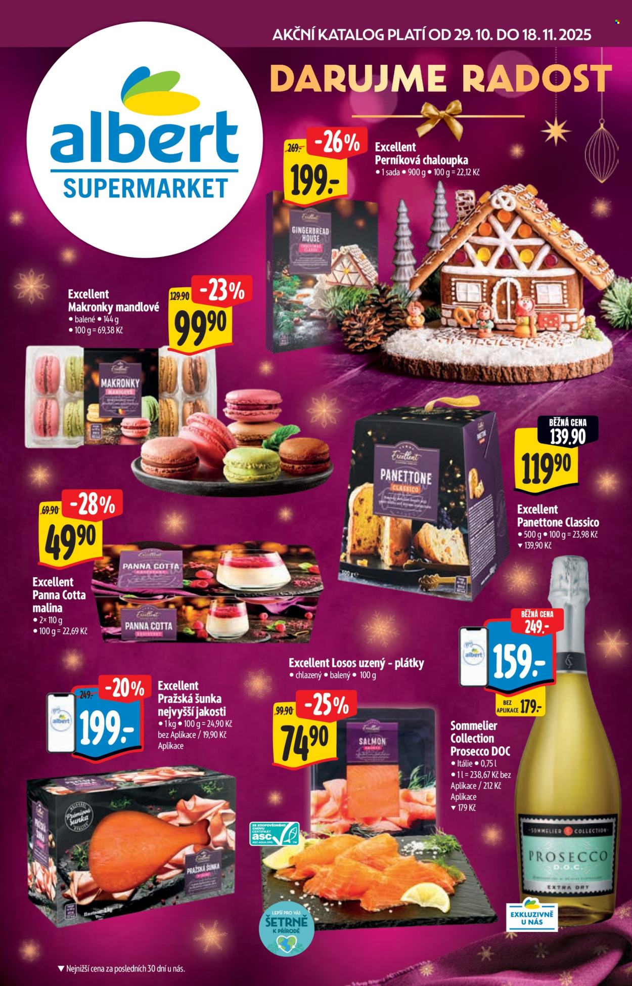 Leták Albert Supermarket - 29.10.2025 - 18.11.2025. Strana 1