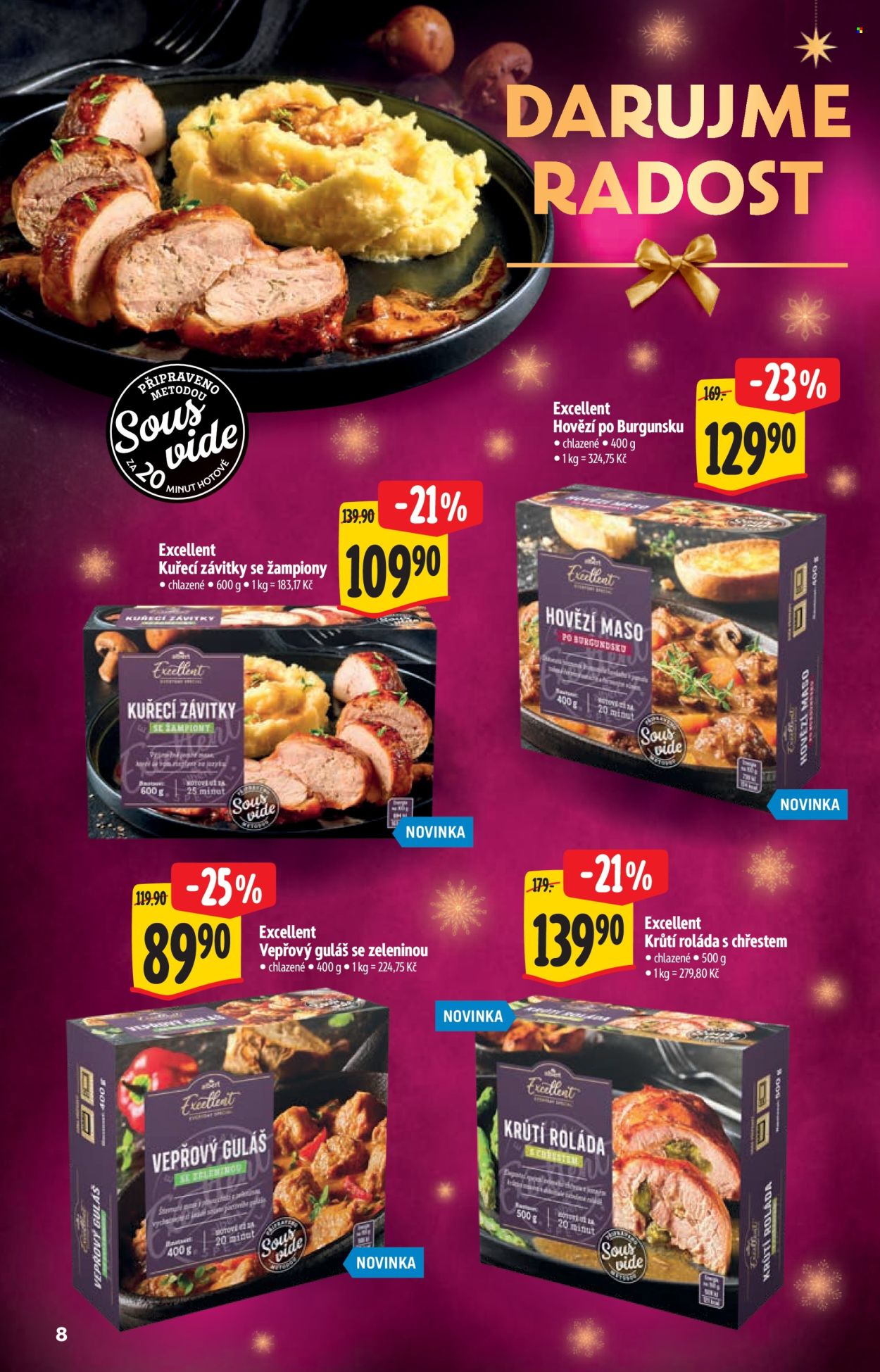 Leták Albert Supermarket - 29.10.2025 - 18.11.2025. Strana 8