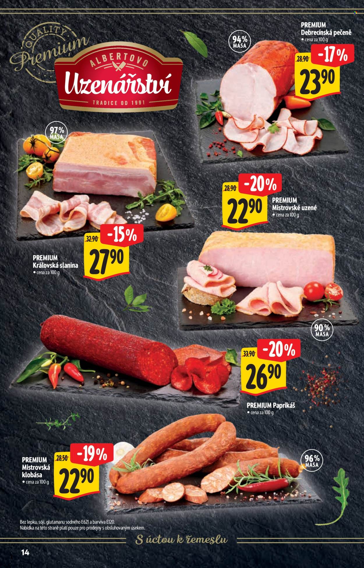 Leták Albert Supermarket - 29.10.2025 - 18.11.2025. Strana 14