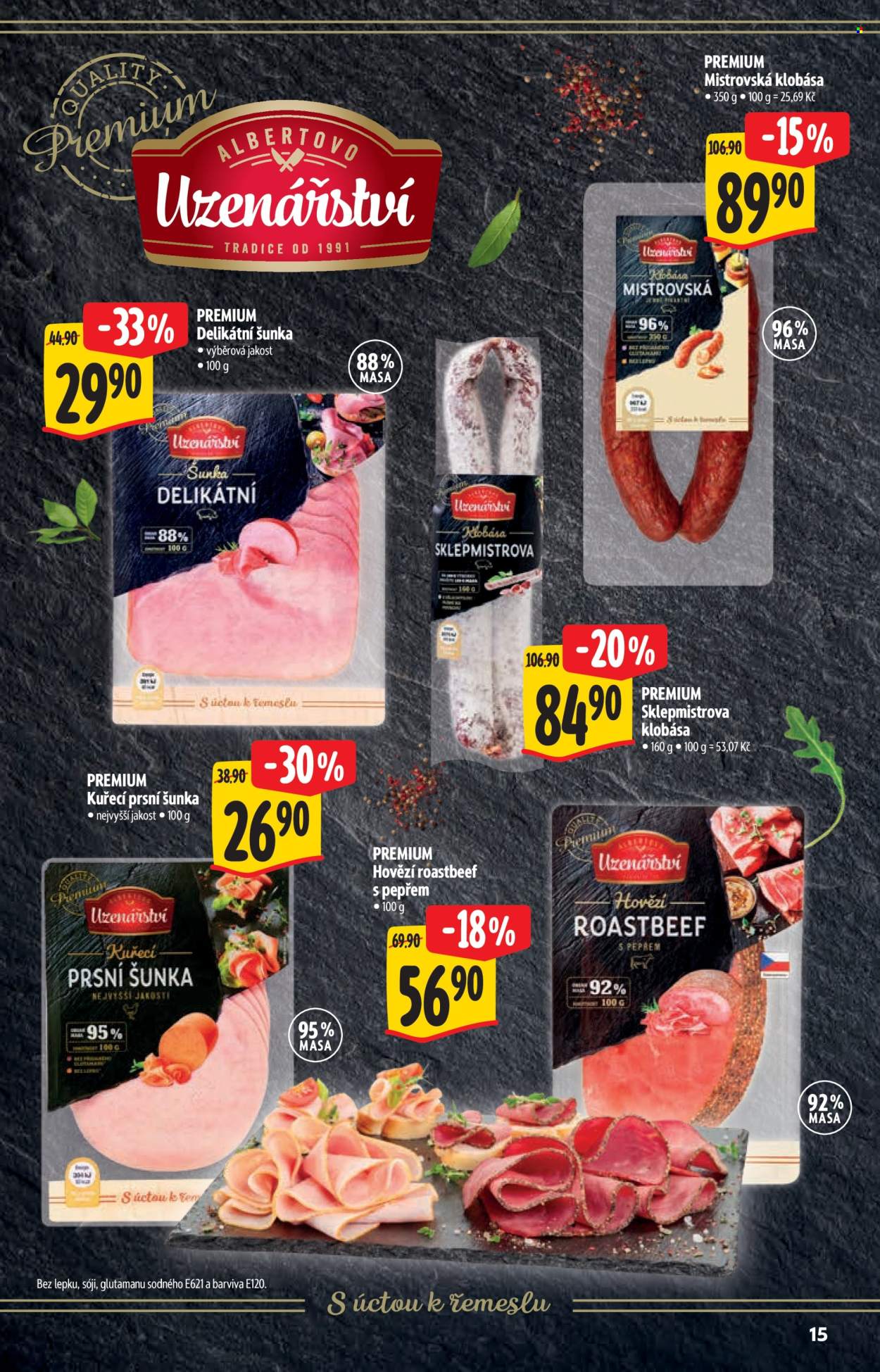 Leták Albert Supermarket - 29.10.2025 - 18.11.2025. Strana 15
