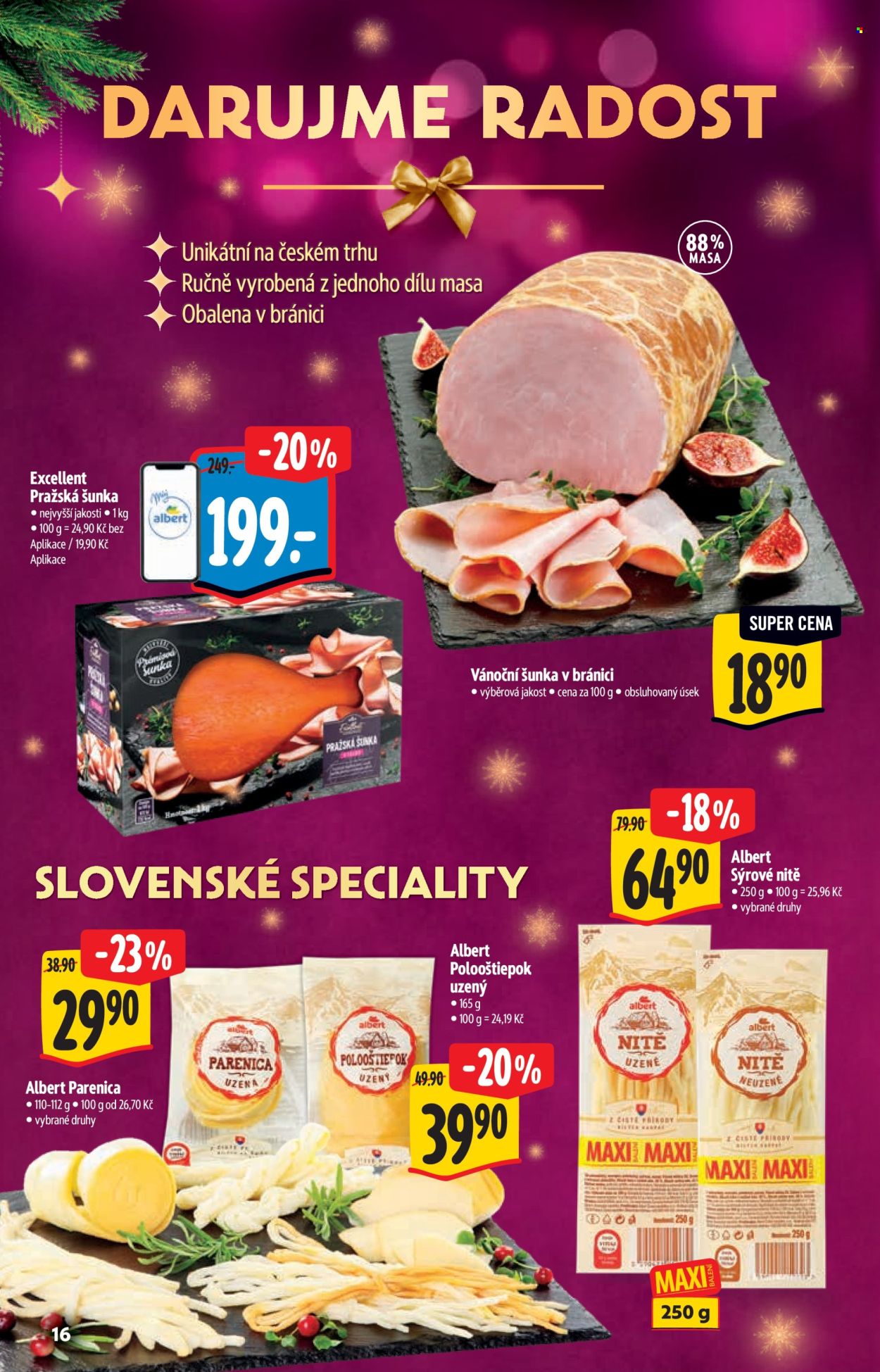 Leták Albert Supermarket - 29.10.2025 - 18.11.2025. Strana 16