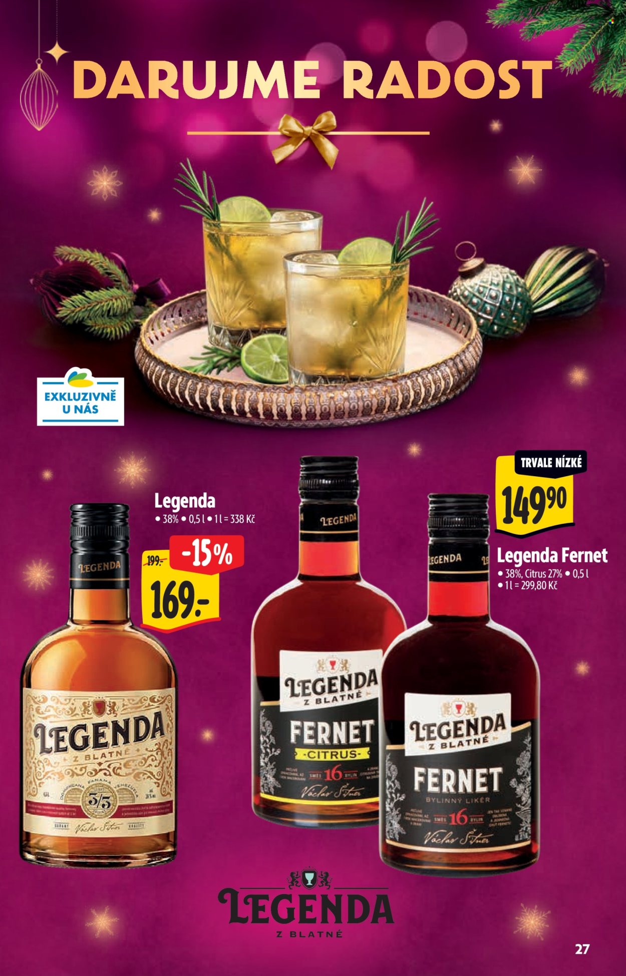 Leták Albert Supermarket - 29.10.2025 - 18.11.2025. Strana 27