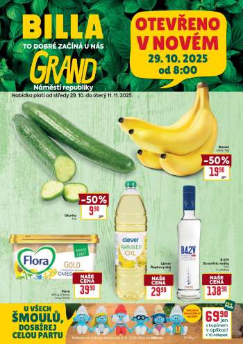 Leták BILLA - 29.10.2025 - 11.11.2025.