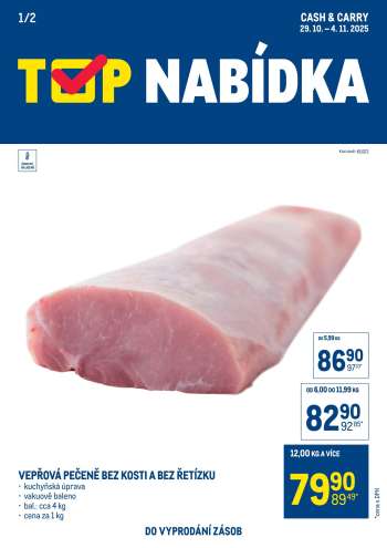Leták MAKRO - 29.10.2025 - 4.11.2025.