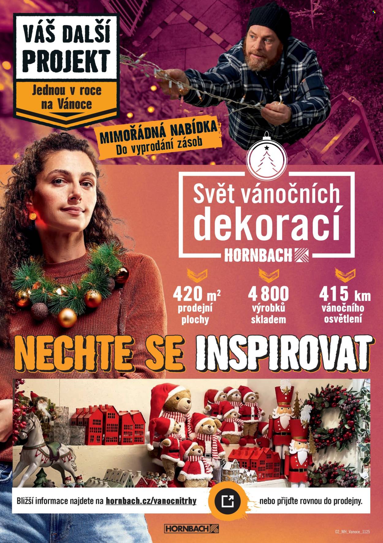 Leták HORNBACH - 29.10.2025 - 12.11.2025. Strana 2