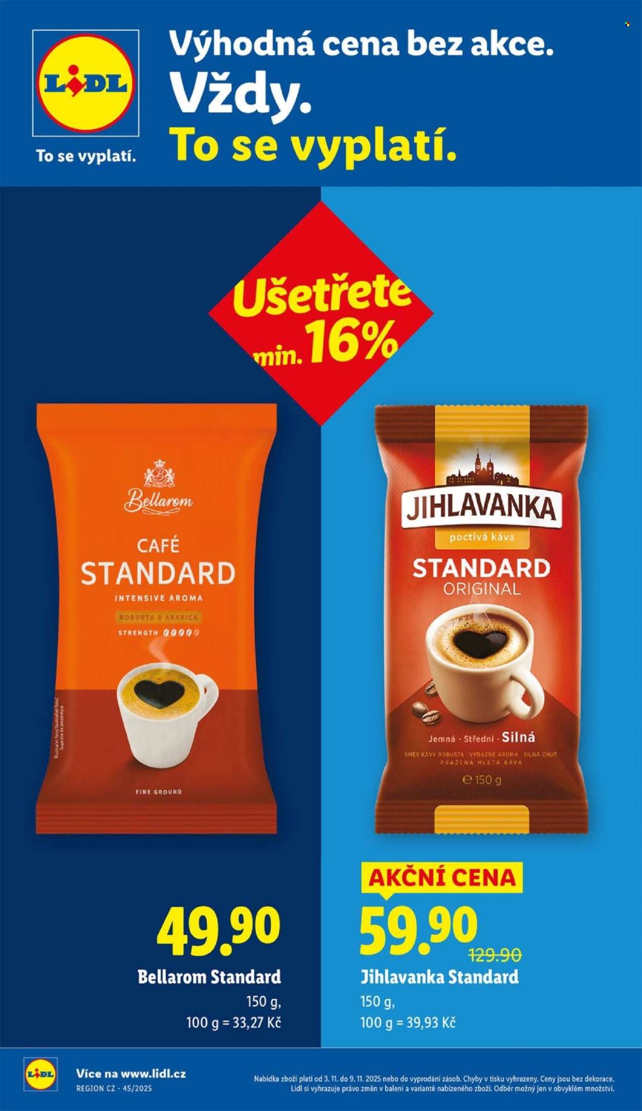 Leták Lidl - 3.11.2025 - 5.11.2025. Strana 4