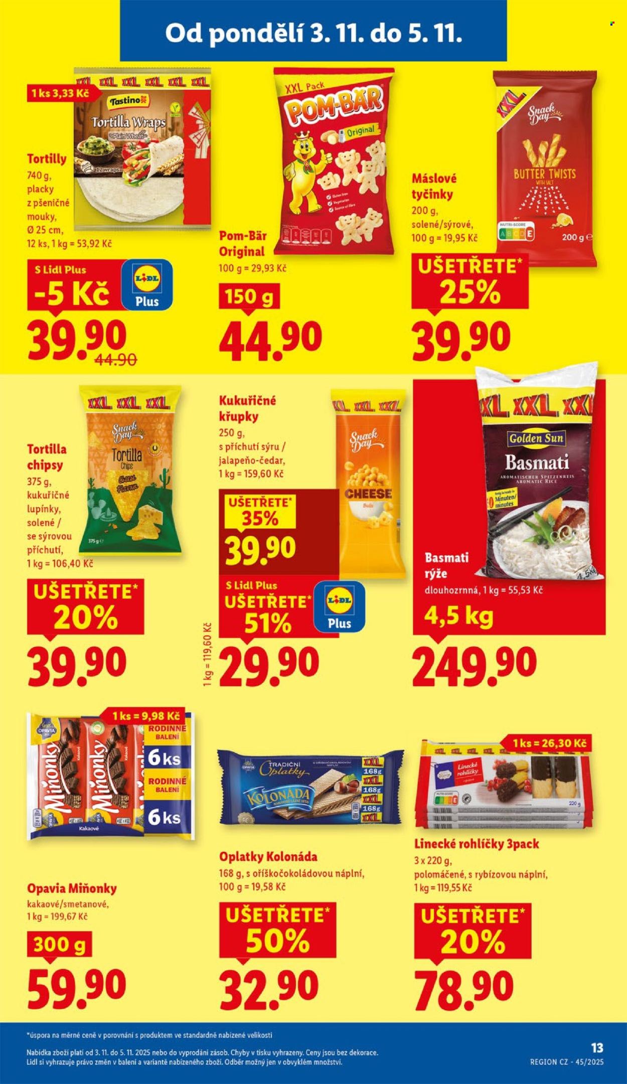 Leták Lidl - 3.11.2025 - 5.11.2025. Strana 13