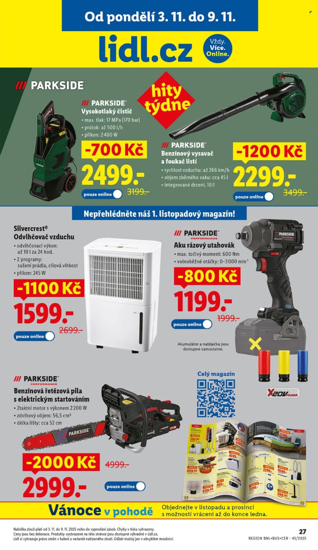 Leták Lidl - 3.11.2025 - 5.11.2025. Strana 27
