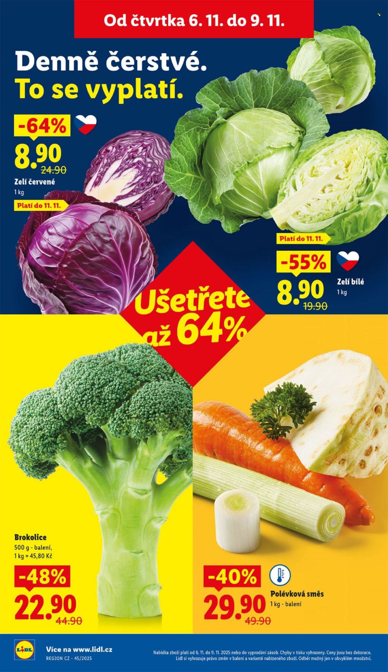 Leták Lidl - 6.11.2025 - 9.11.2025. Strana 4