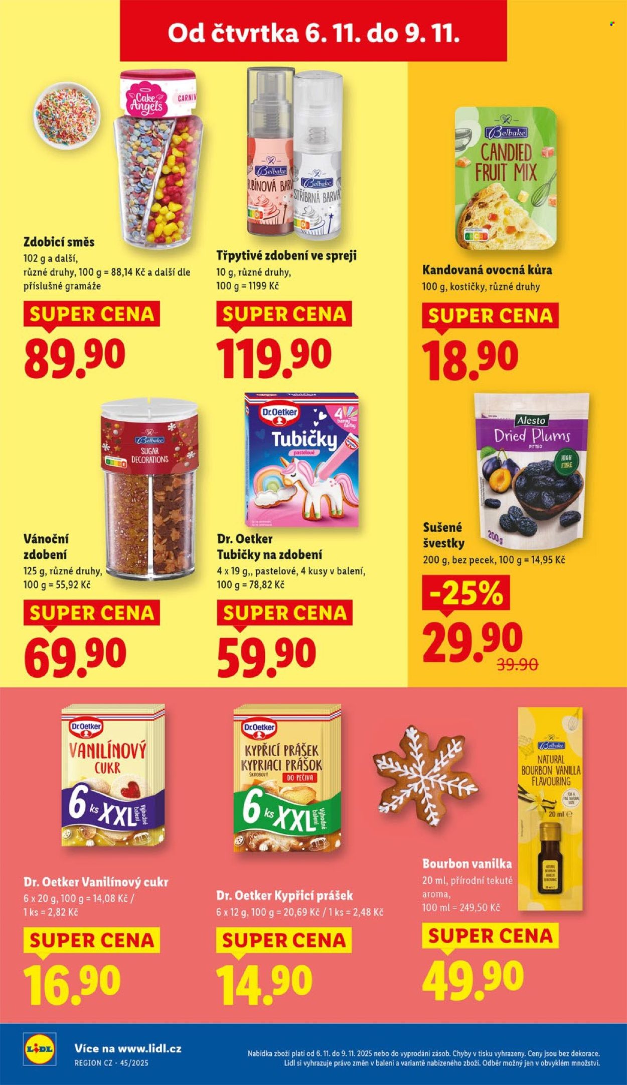Leták Lidl - 6.11.2025 - 9.11.2025. Strana 18