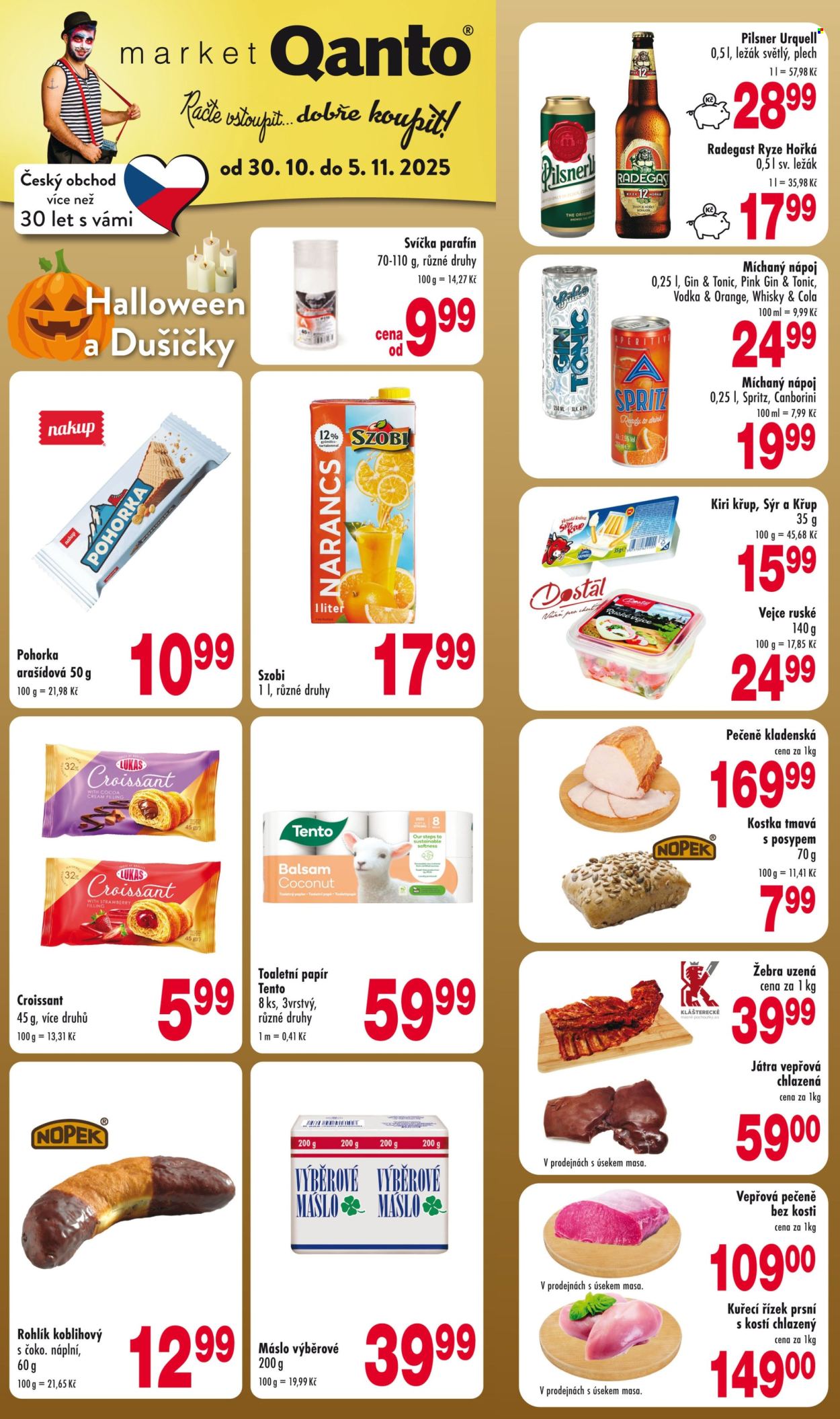 Leták Qanto market - 30.10.2025 - 5.11.2025. Strana 1