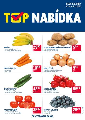 Leták MAKRO - 30.10.2025 - 5.11.2025.